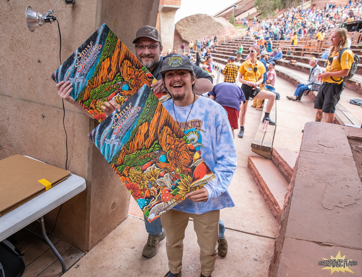 Billy Fans at Red Rocks | Photo by Backstage Flash