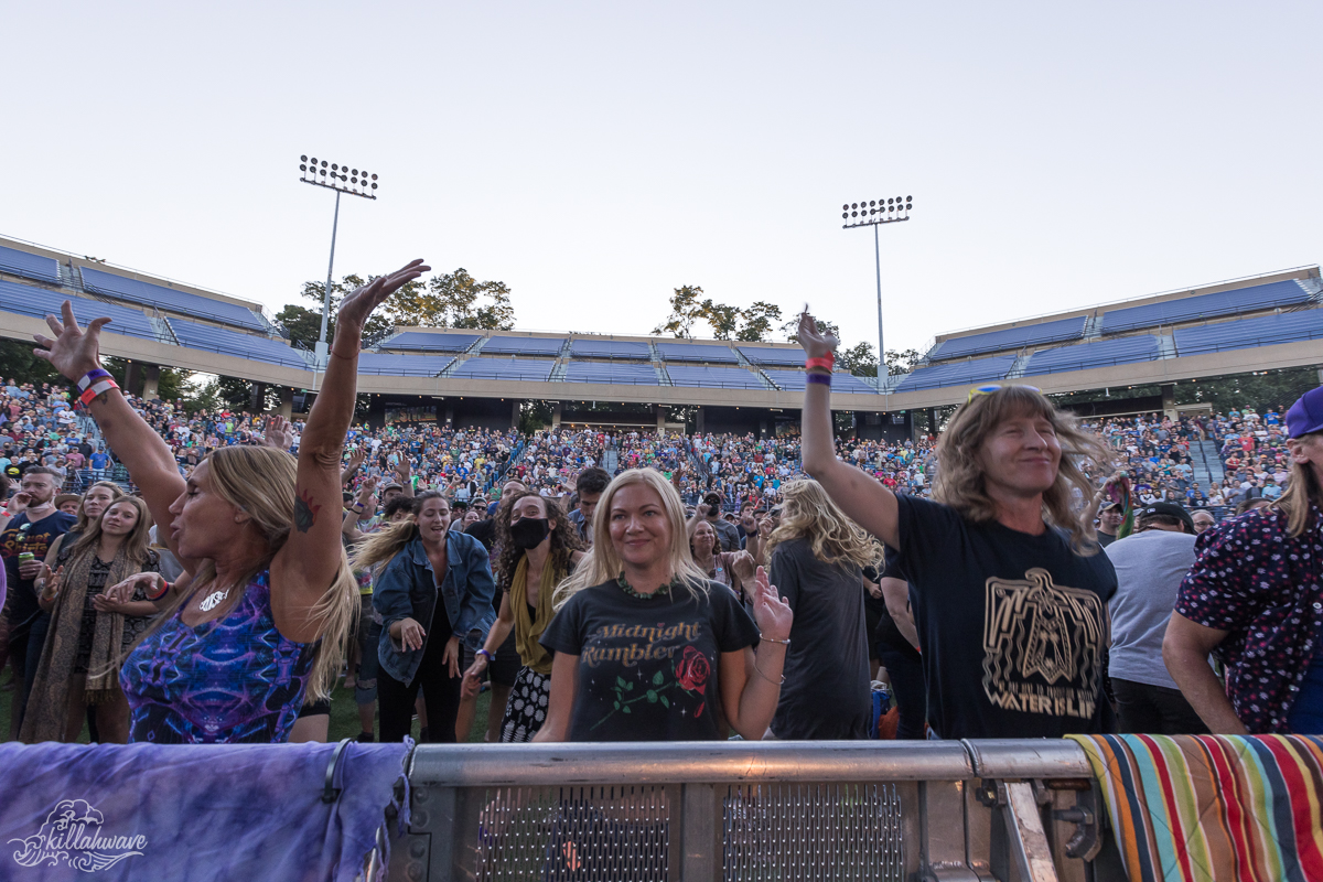 Fans enjoying the show | Westville Music Bowl