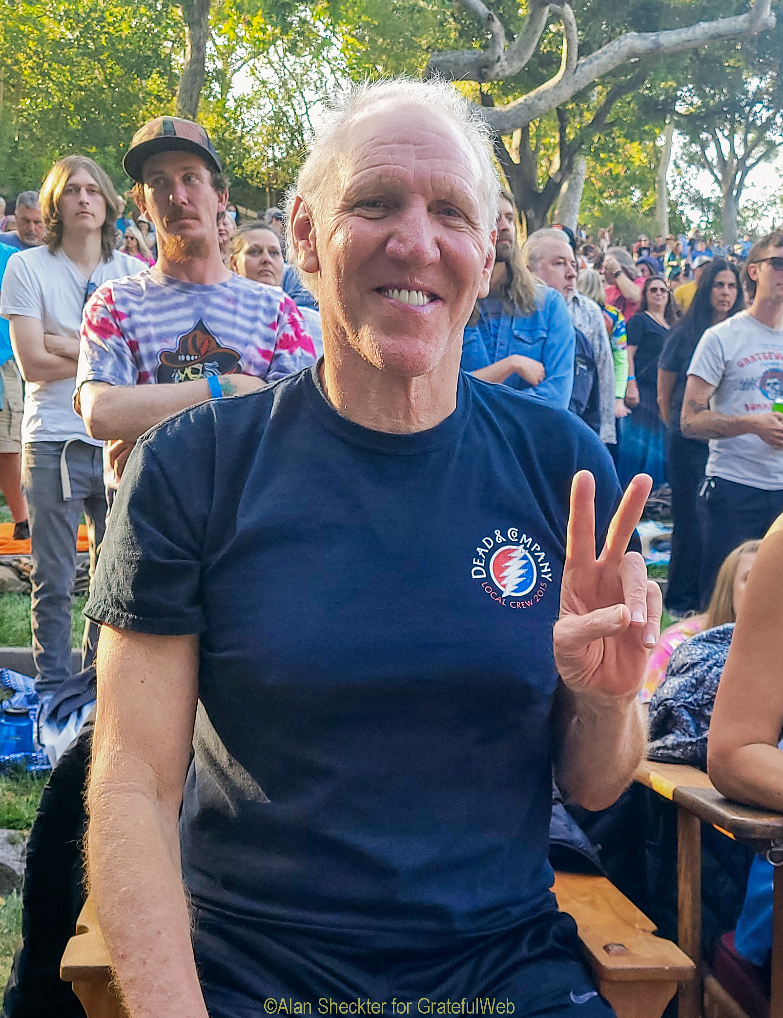 Bill Walton - photo by Alan Sheckter