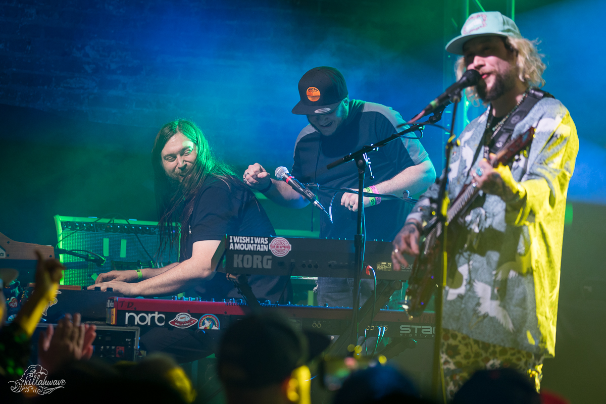 Scott Hannay shares the keyboards with Ryan Dempsey | Brooklyn Bowl