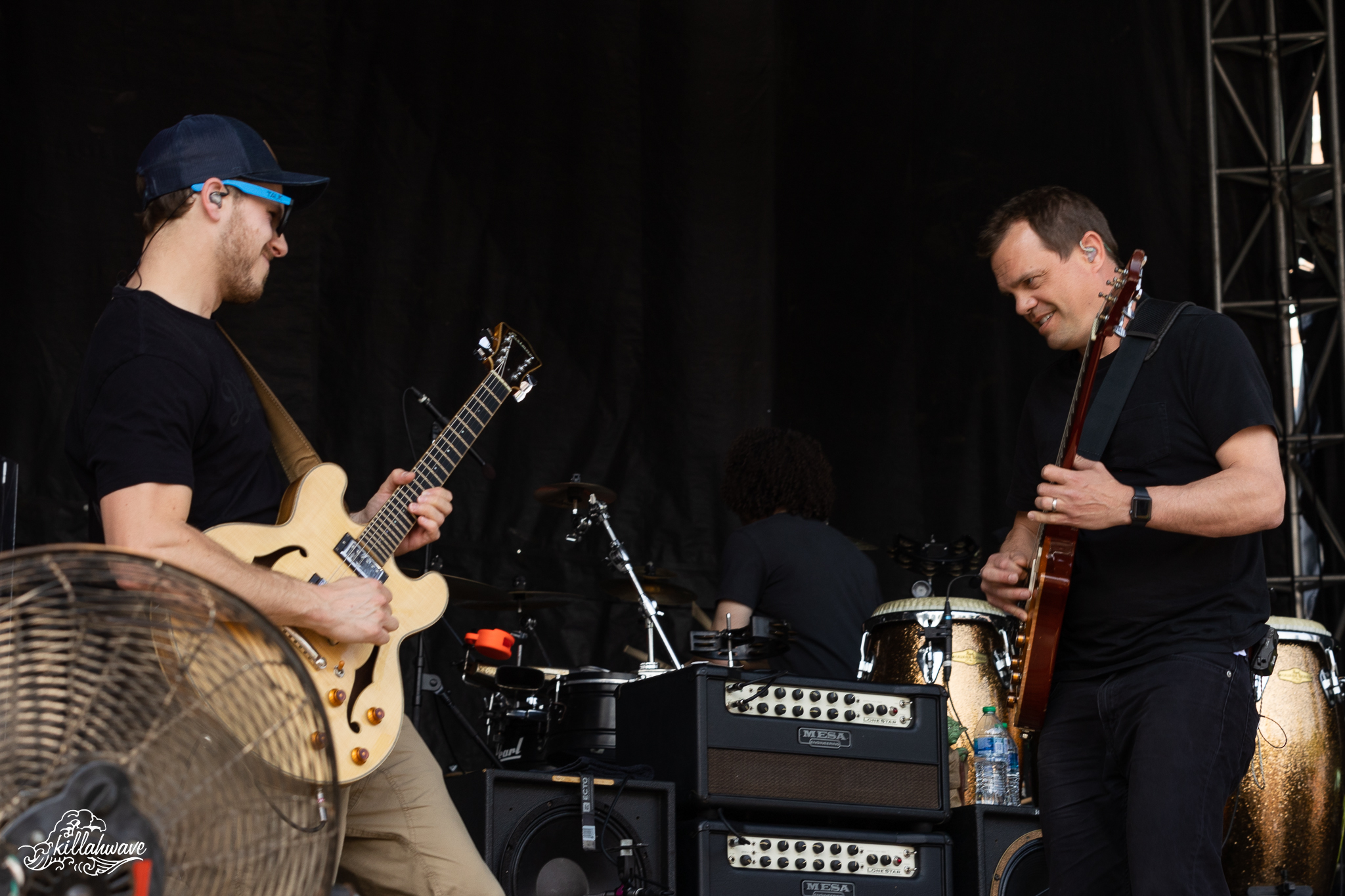 Tauk guitarist Matt Jalbert and Umphrey's McGee guitarist Brendan Bayliss | Tauking McGee