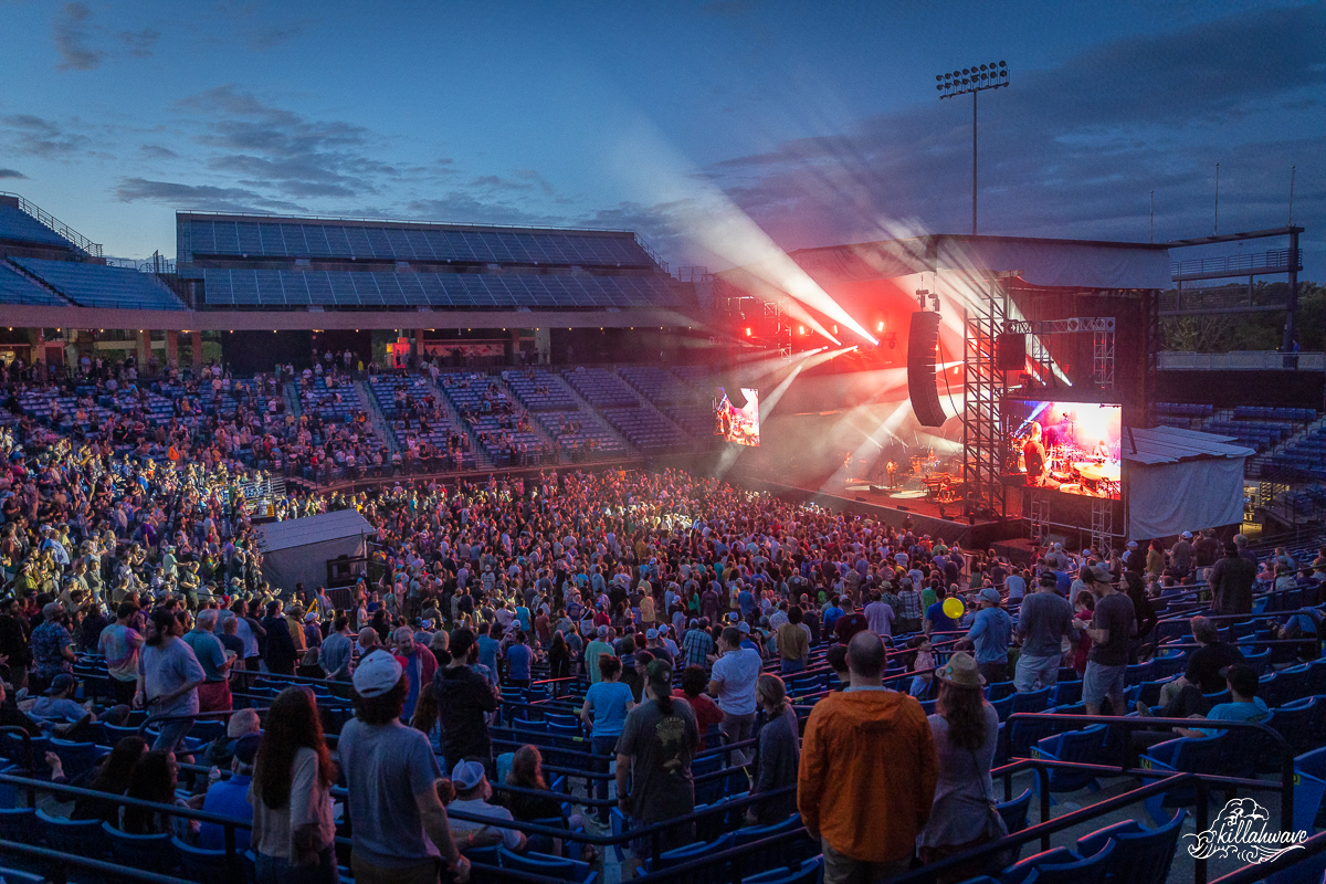 Lighting Director Andrew Geodde got new toys | Westville Music Bowl