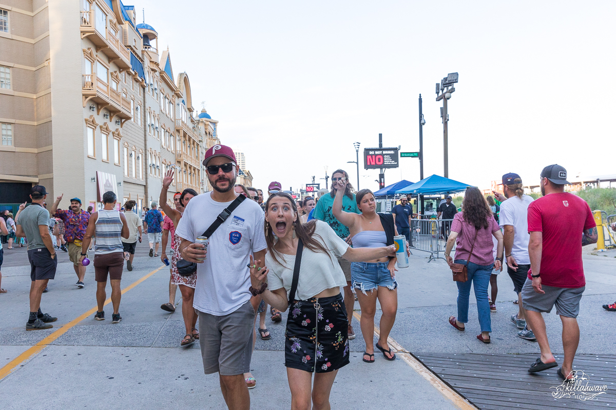 Phish fans on the Boardwalk | Atlantic City, NJ