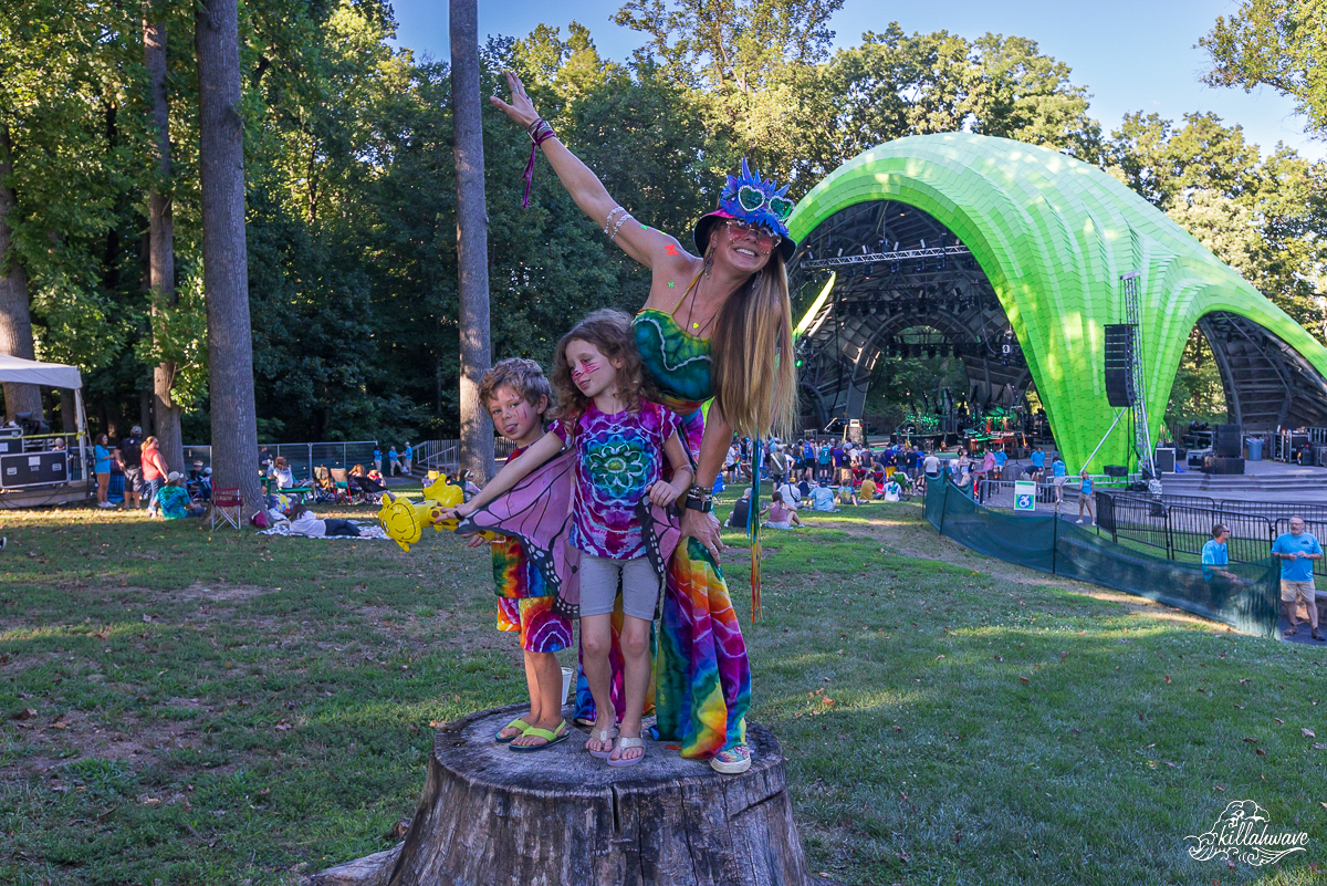 Fans pose in front of The Chrysalis | Columbia, MD