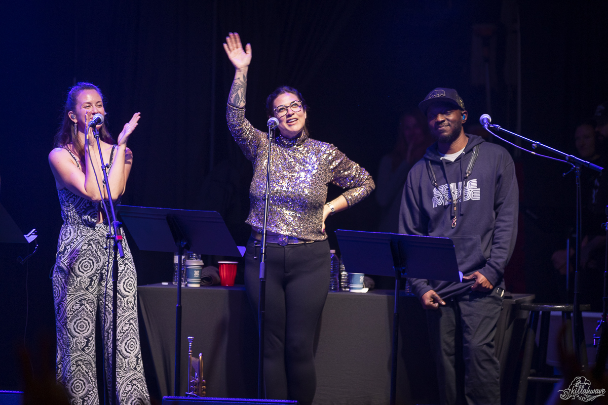 Natalie Cressman, Jennifer Hartswick and James Casey | Phil Lesh and Friends