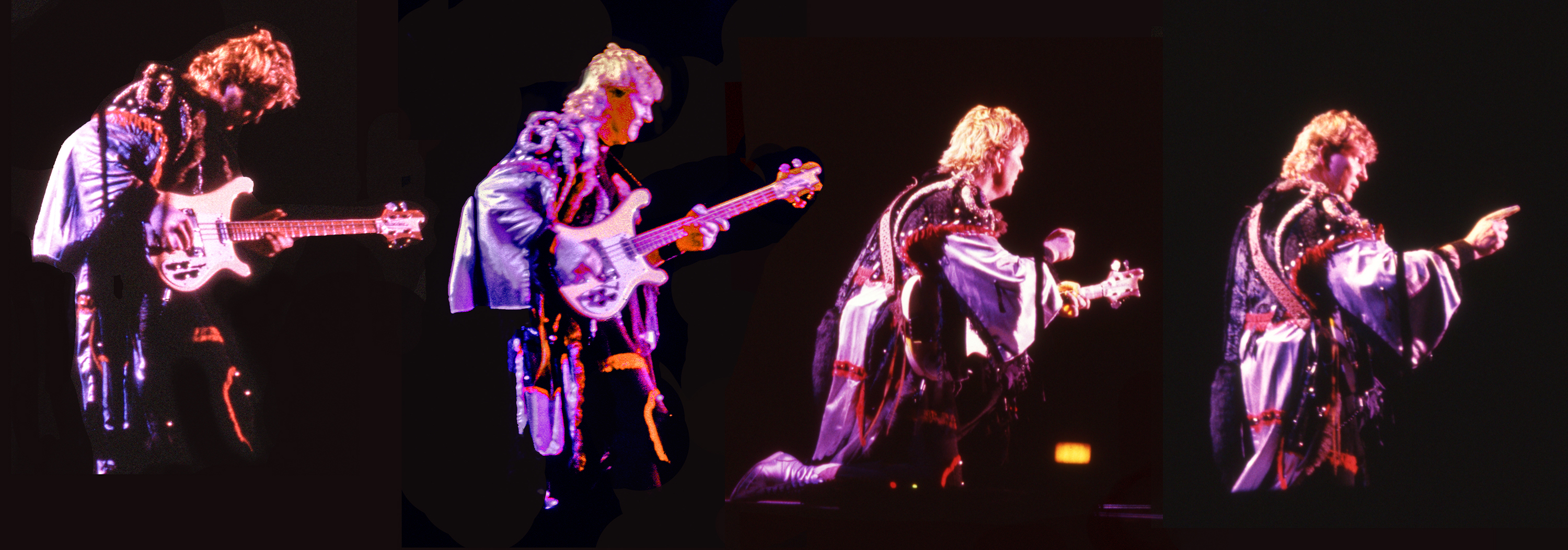 Chris Squire | “Whitefish” Solo | Miami University, Oxford OH | Photo Montage: Sam A. Marshall/Cincinnati OH