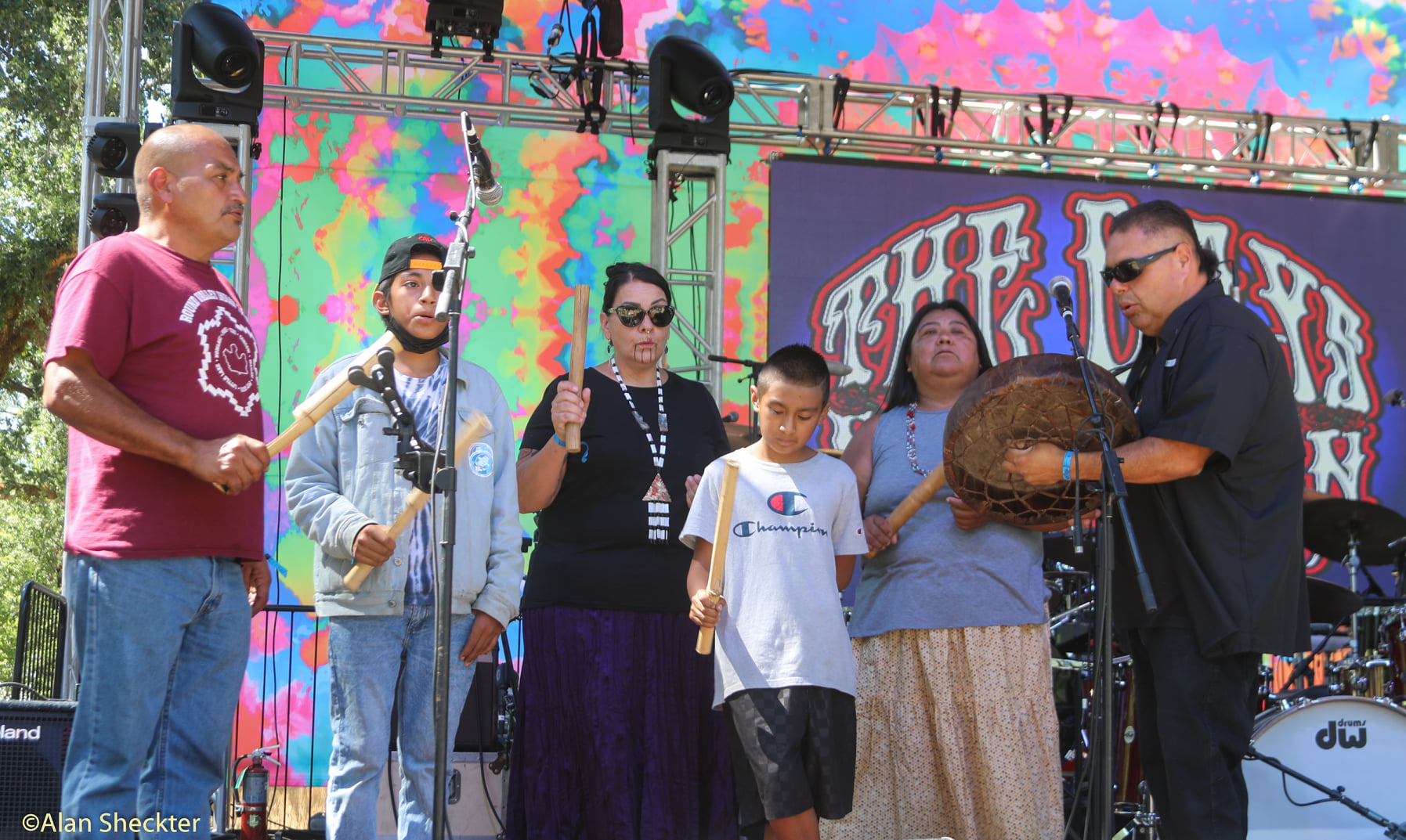 Opening ceremony - Days Between Festival, Black Oak Ranch, Laytonville, CA, Aug. 6, 2021