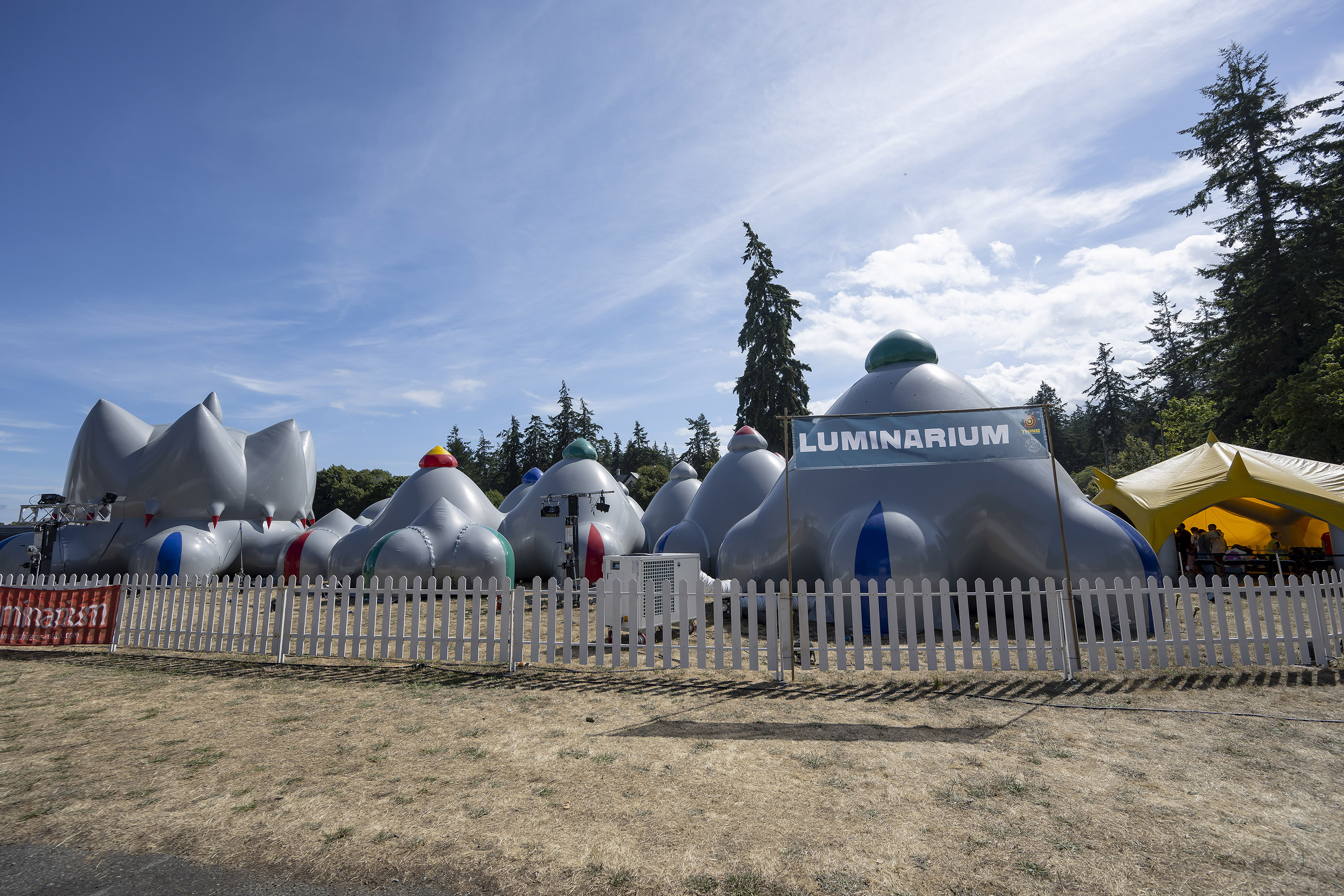 The Timisien Luminarium at THE THING Festival | Photos by Astrida Valigorsky