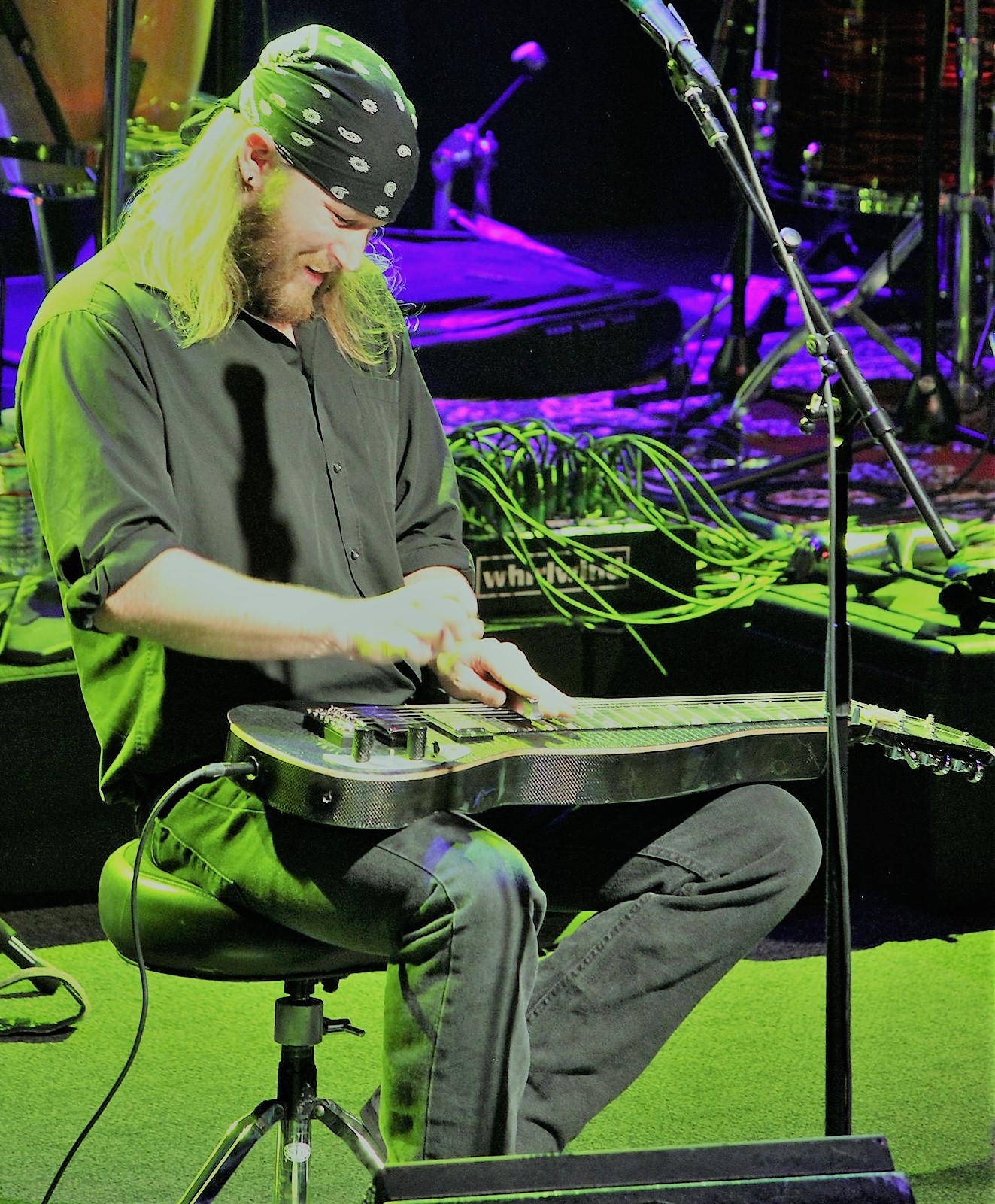 Lap Steel guitarist Seth Freeman