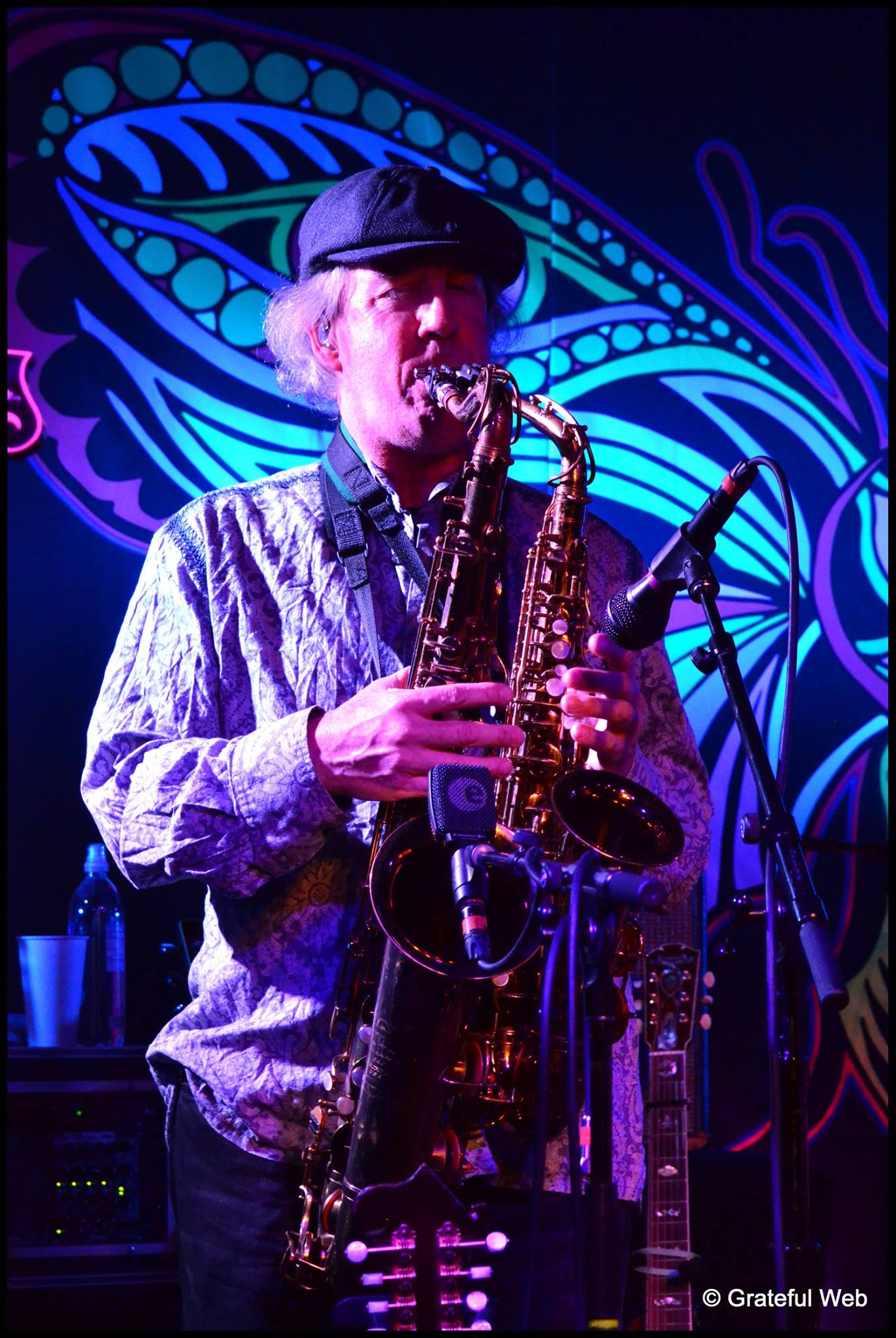 Andy on the horns | Railroad Earth