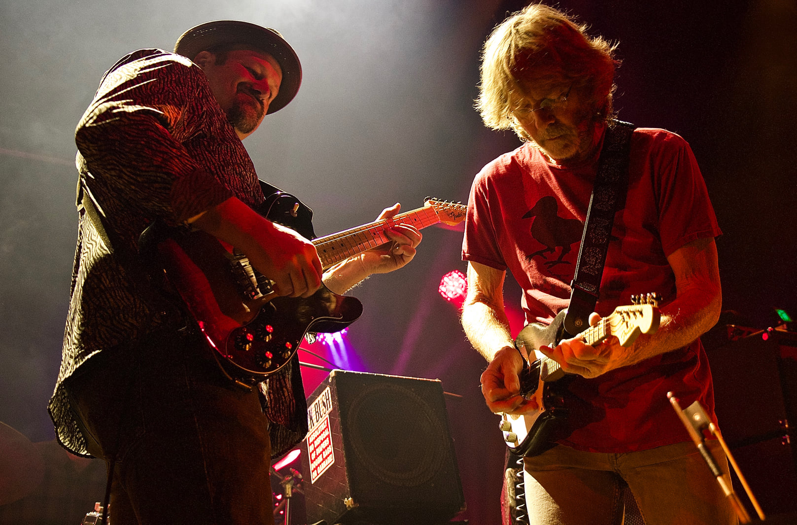 Stephen Mougin and Sam Bush