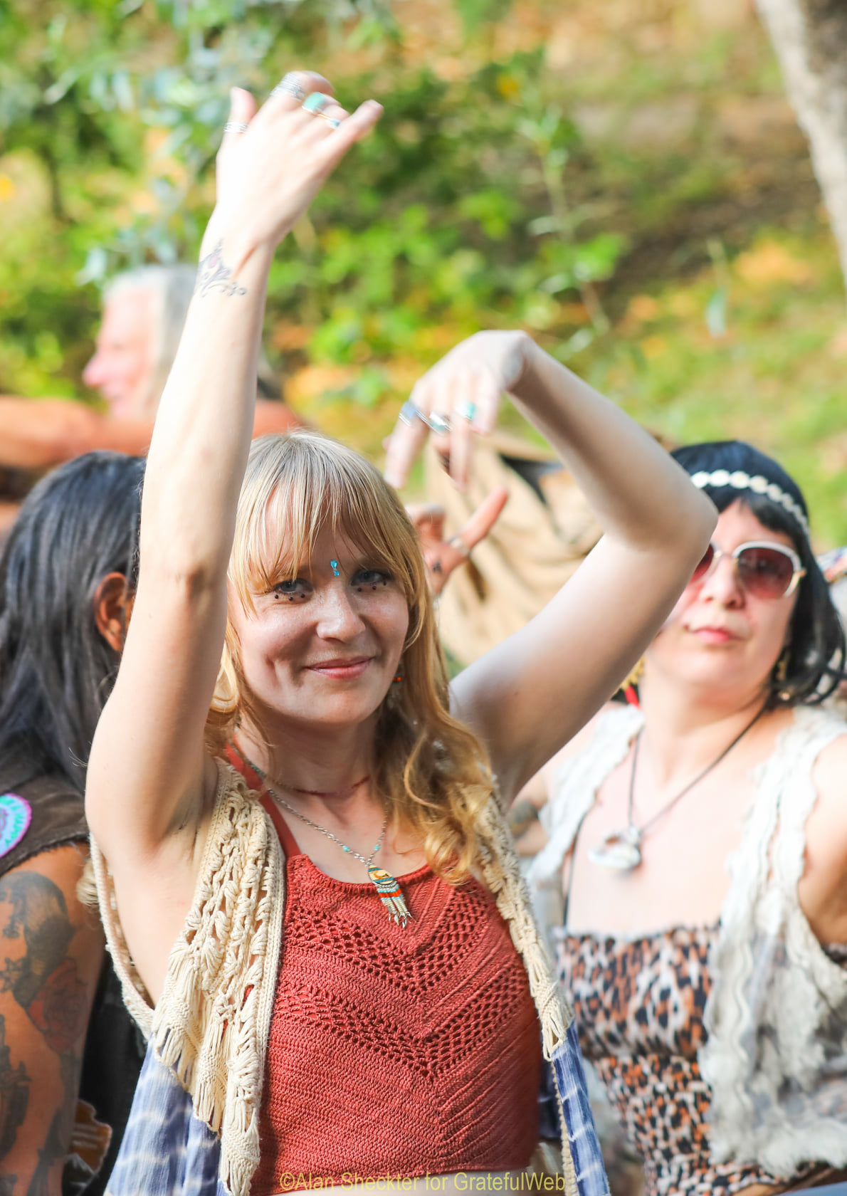 Fans @ Frost Amphitheater - photos by Alan Sheckter