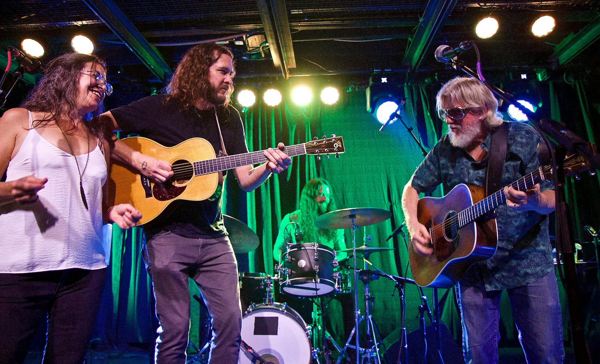 Shawn “E-L” Eckels sitting in with Billy Nershi and Friends