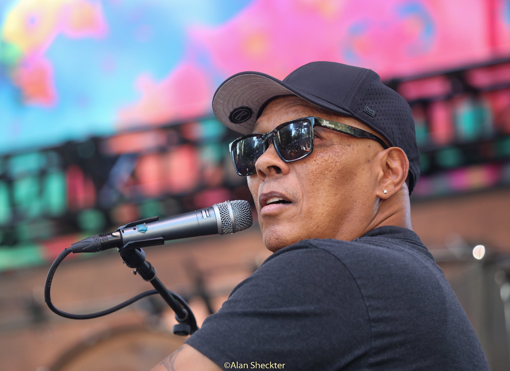 Keyboardist Ivan Neville performs with Dumpstaphunk on Friday