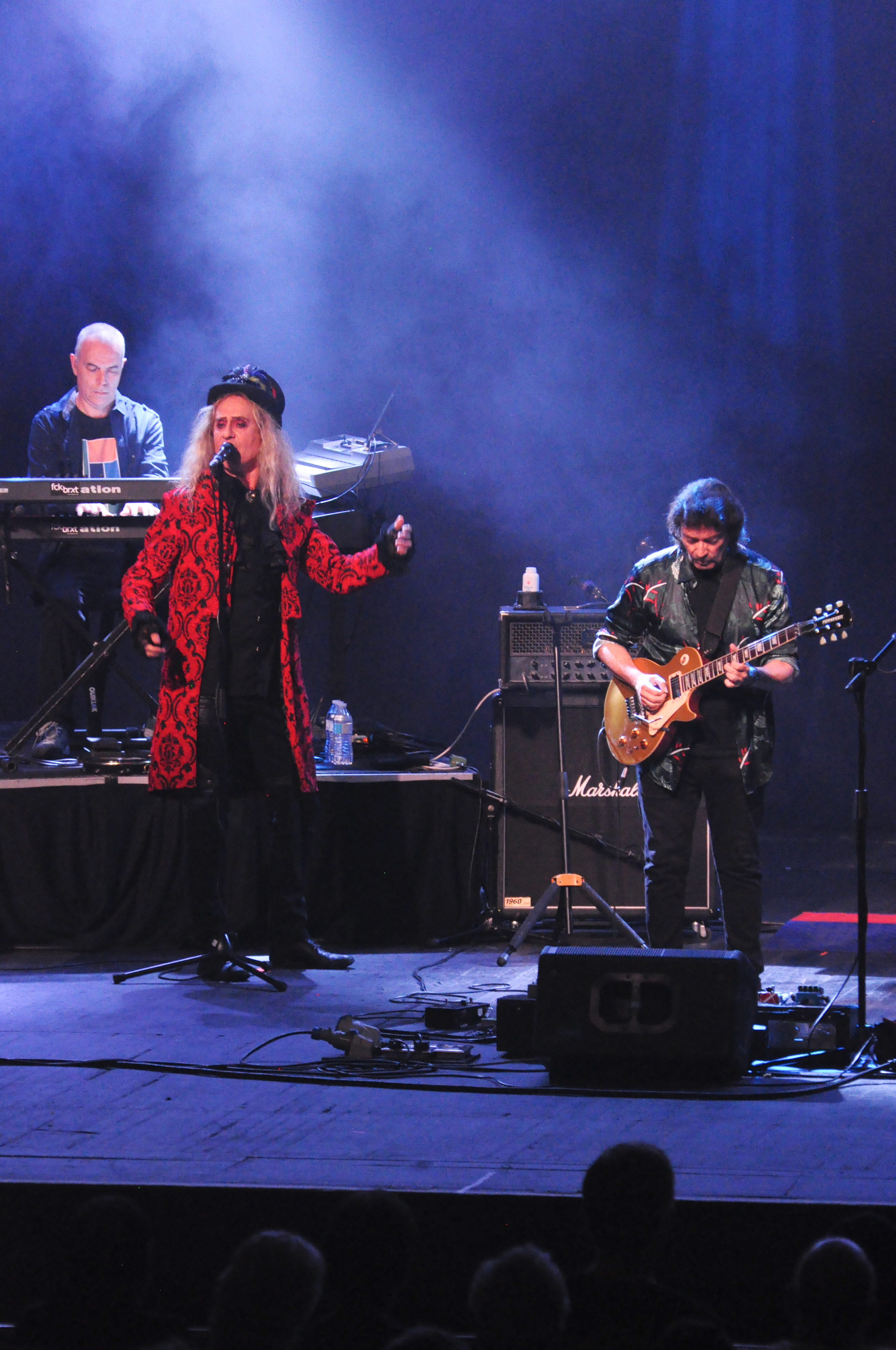 Roger King, Nad Sylvan & Steve Hackett | Photo by Sam A. Marshall