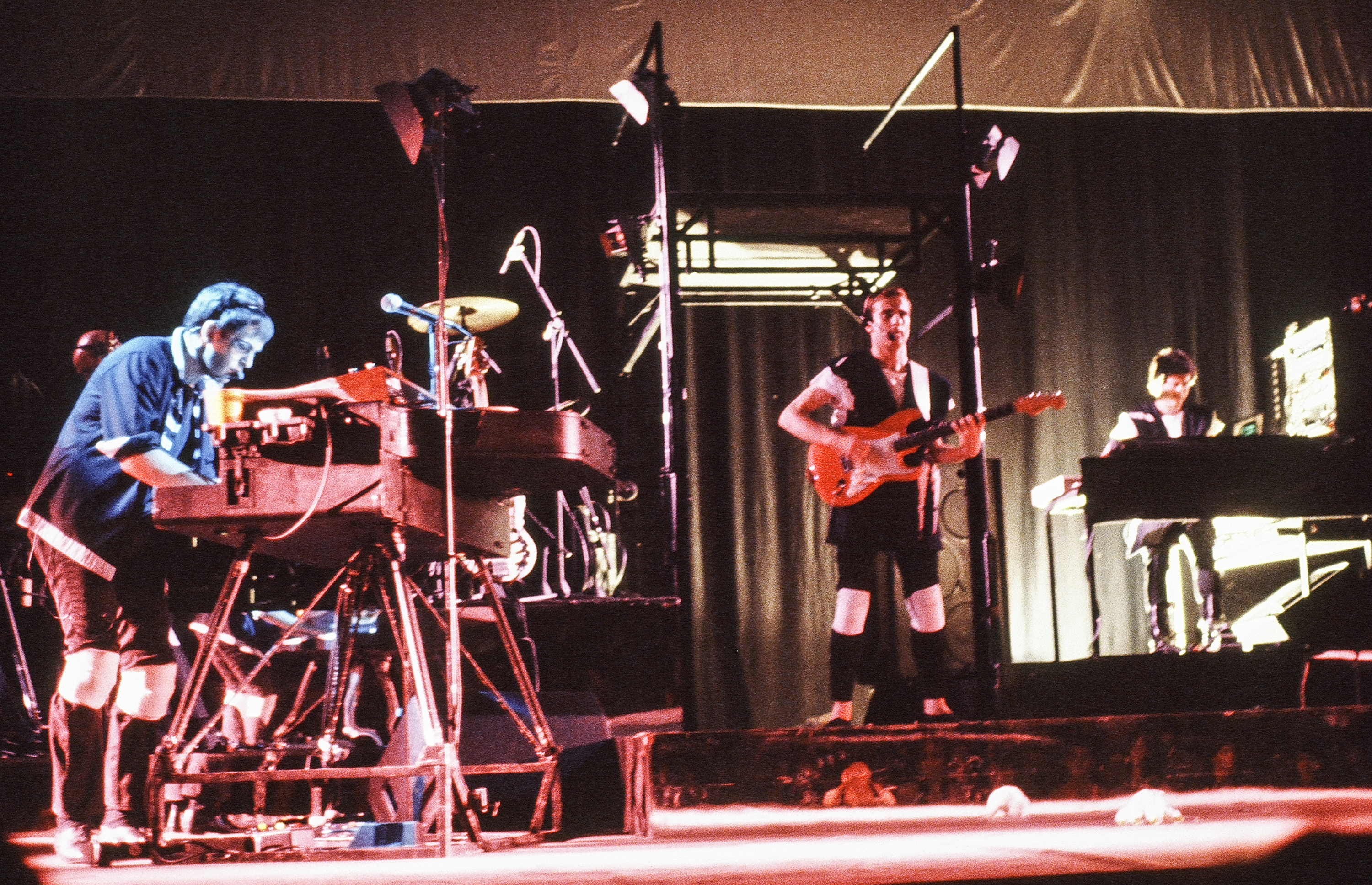 "Family Snapshot" | The Peter Gabriel Band | Bloomington IN, 1982 | Photo: Sam A. Marshall