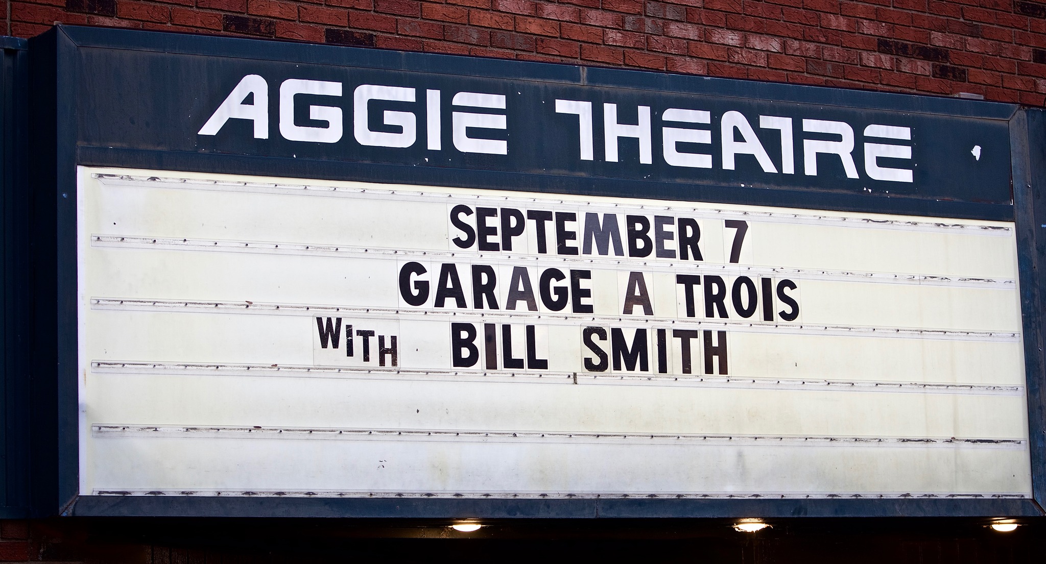 Garage A Trois@ The Aggie | Fort Collins, CO