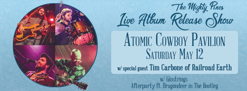 Timothy Carbone will join The Mighty Pines on May 12th for their Live Album Release Show!