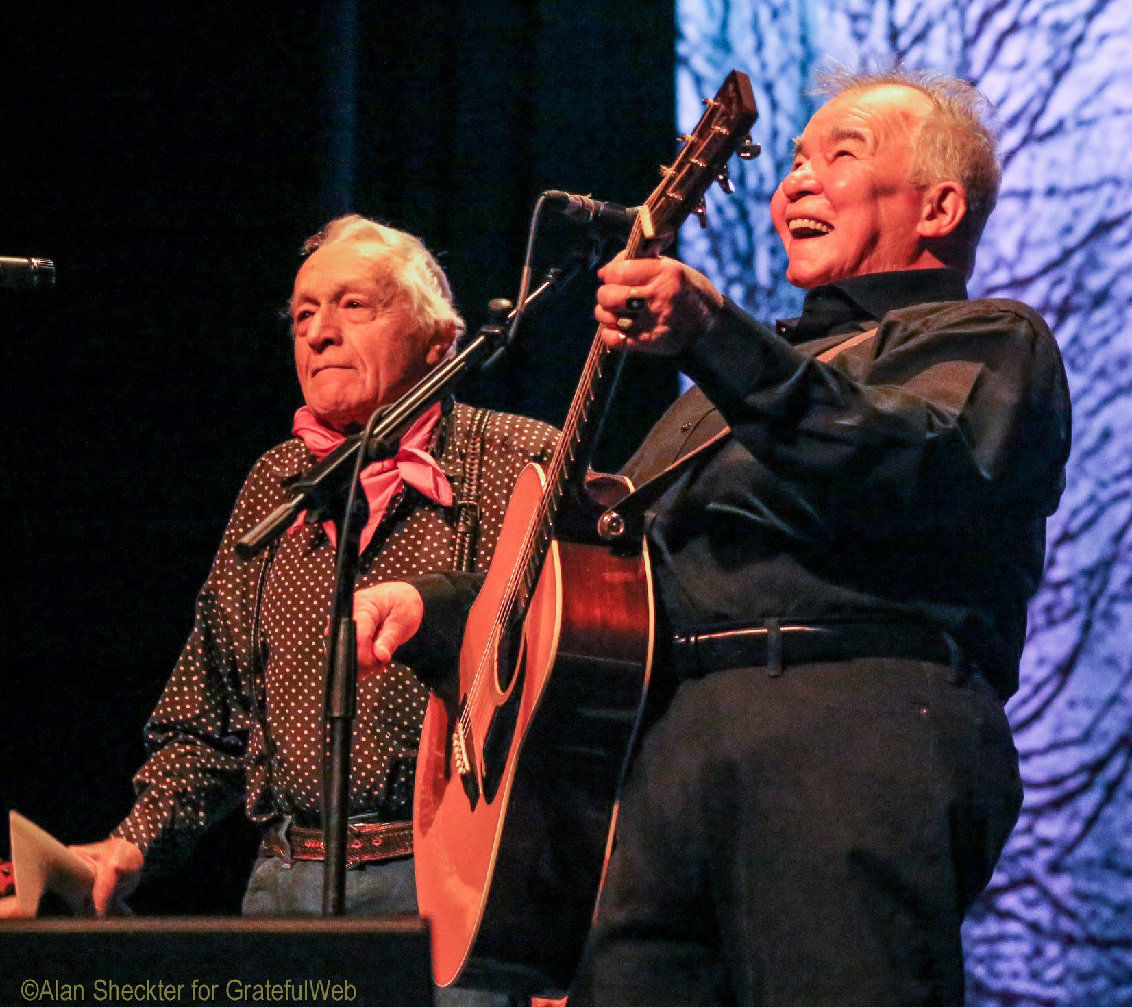 Ramblin Jack Elliott & John Prine | Harris Center for the Arts