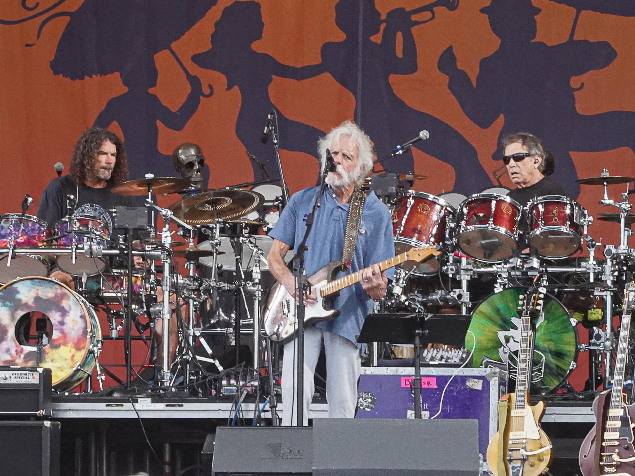 Jay Lane, Bobby Weir, and Mickey Hart | New Orleans, LA