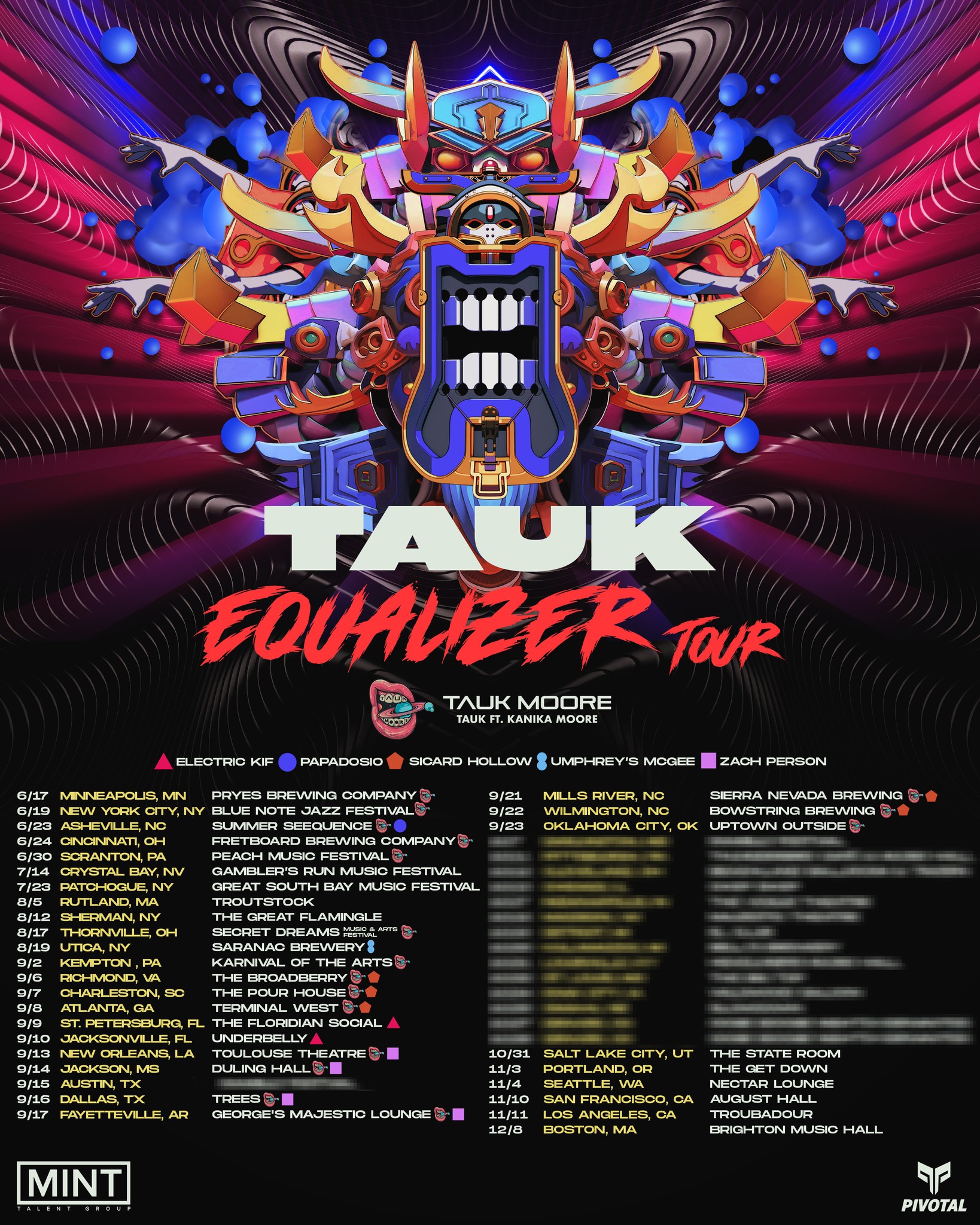 TAUK PRESENTS: THE EQUALIZER TOUR