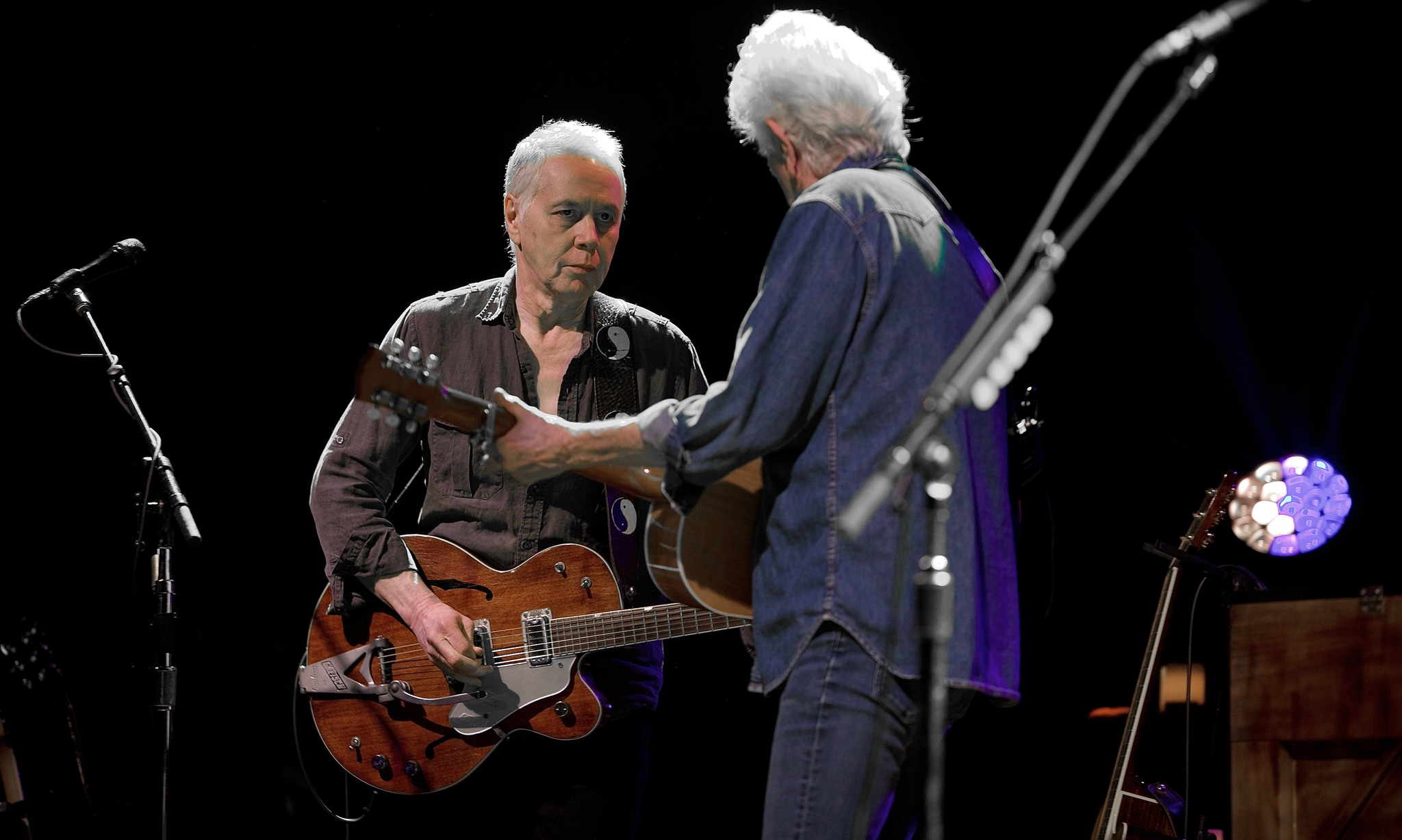 Shayne Fontanye and Graham Nash