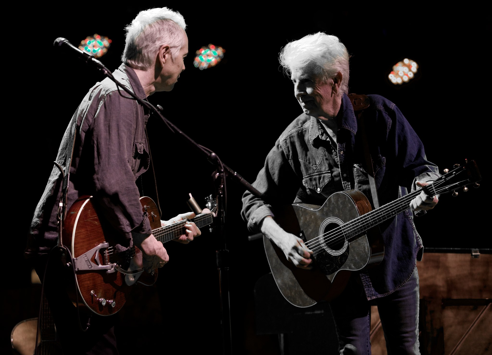 Shayne Fontayne and Graham Nash