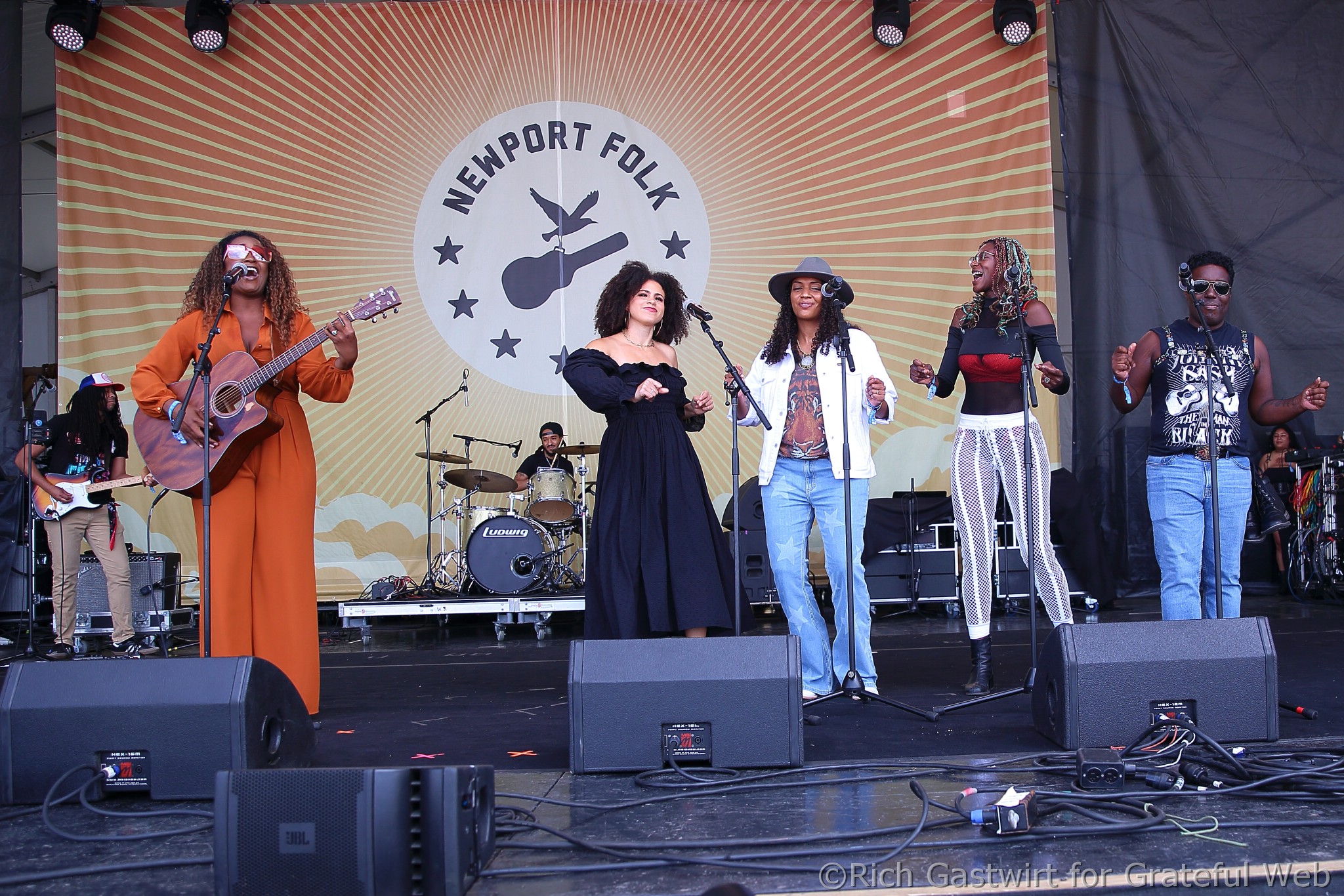 Newport Folk Festival - photo by Rich Gastwirt