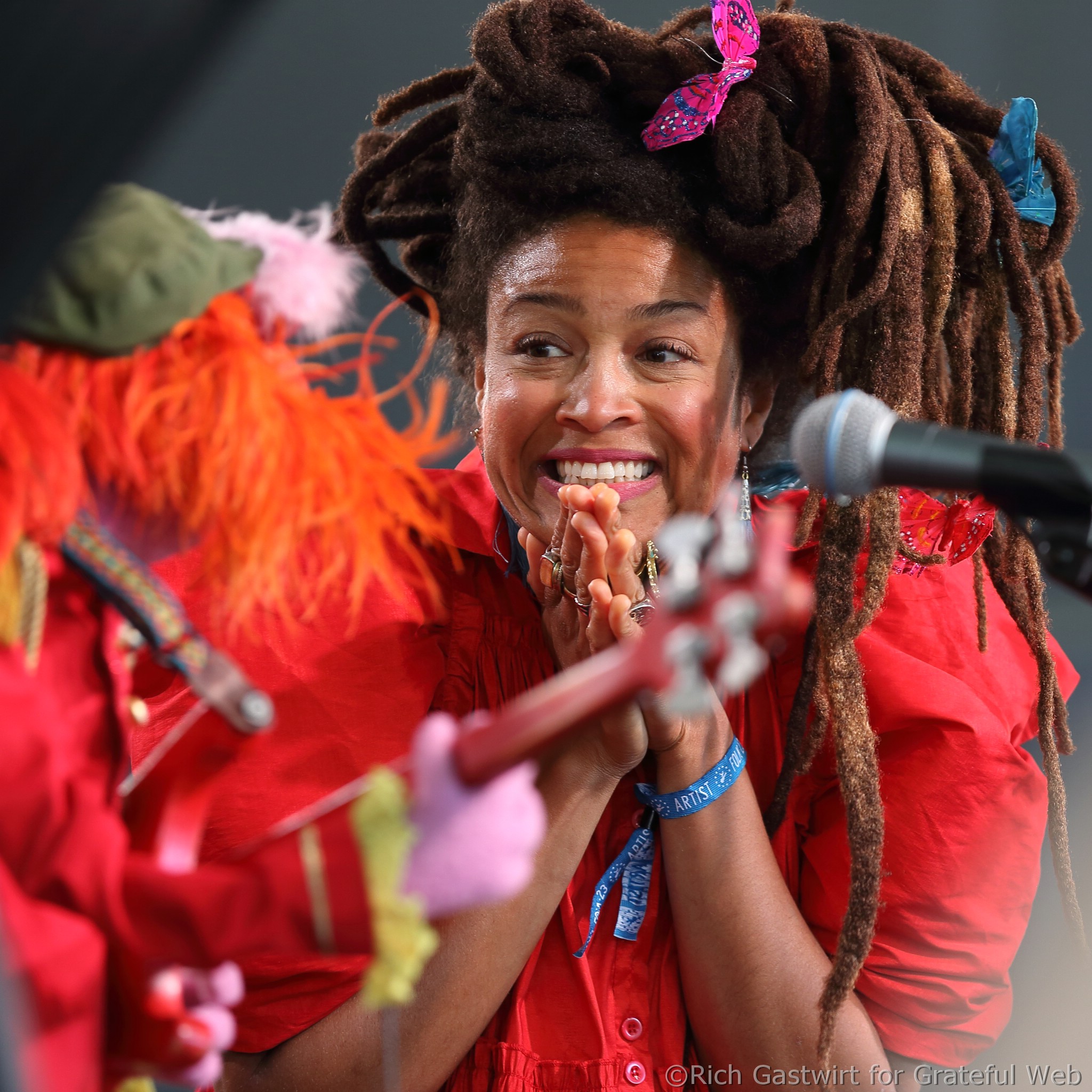 Valerie June | Newport Folk - photo by Rich Gastwirt