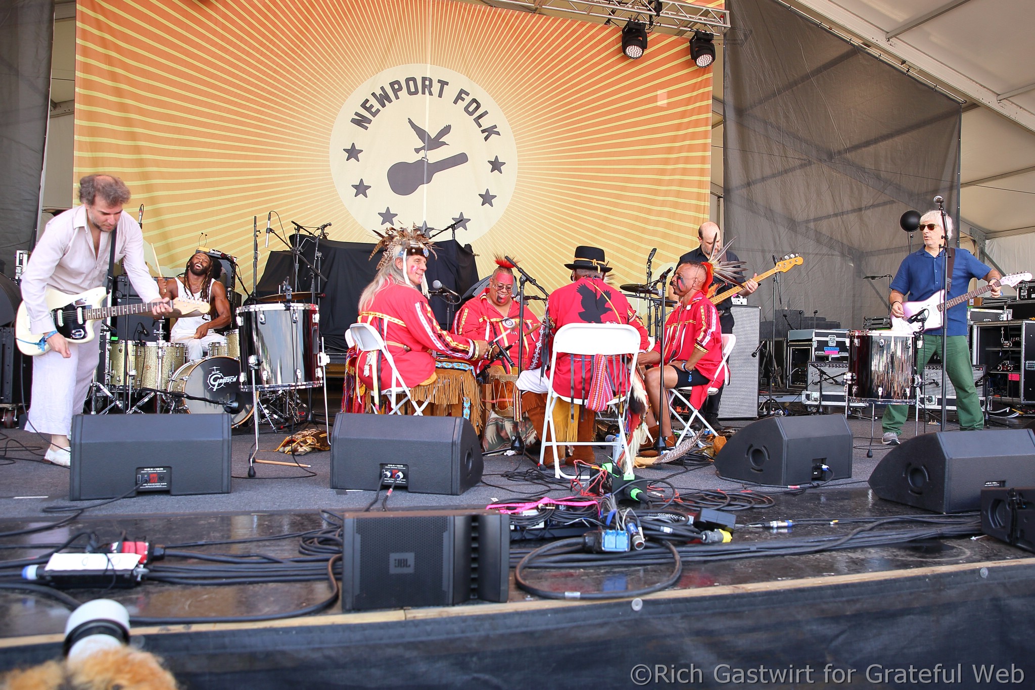 Newport Folk Festival - photo by Rich Gastwirt