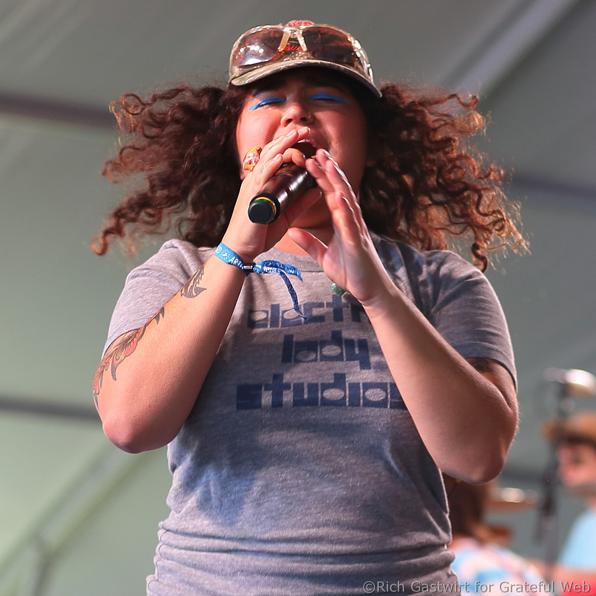 Remi Wolf | Newport Folk - photo by Rich Gastwirt