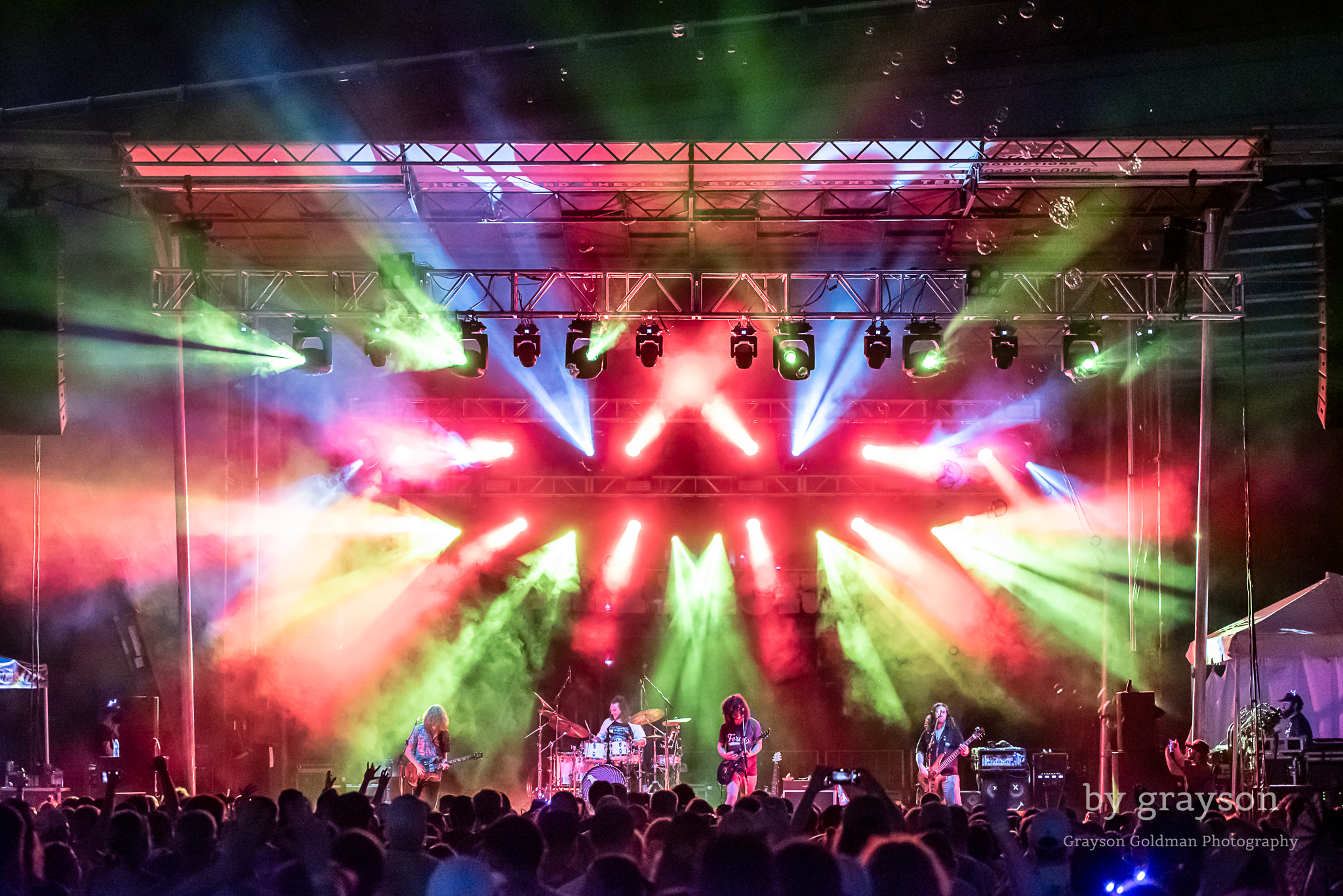 Pigeons Playing Ping Pong at JamPacked Festival in Richmond, VA on August 12, 2023 (Photo: Grayson Goldman)