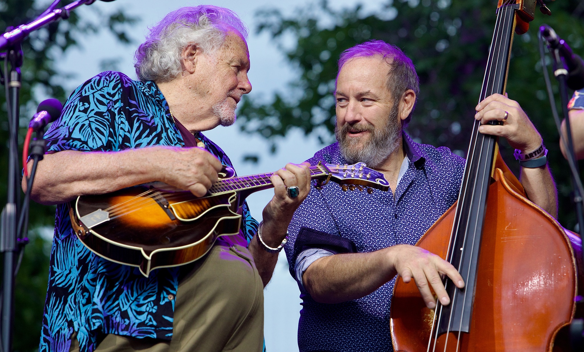 Peter Rowan and Eric Thorin | RockyGrass 2023