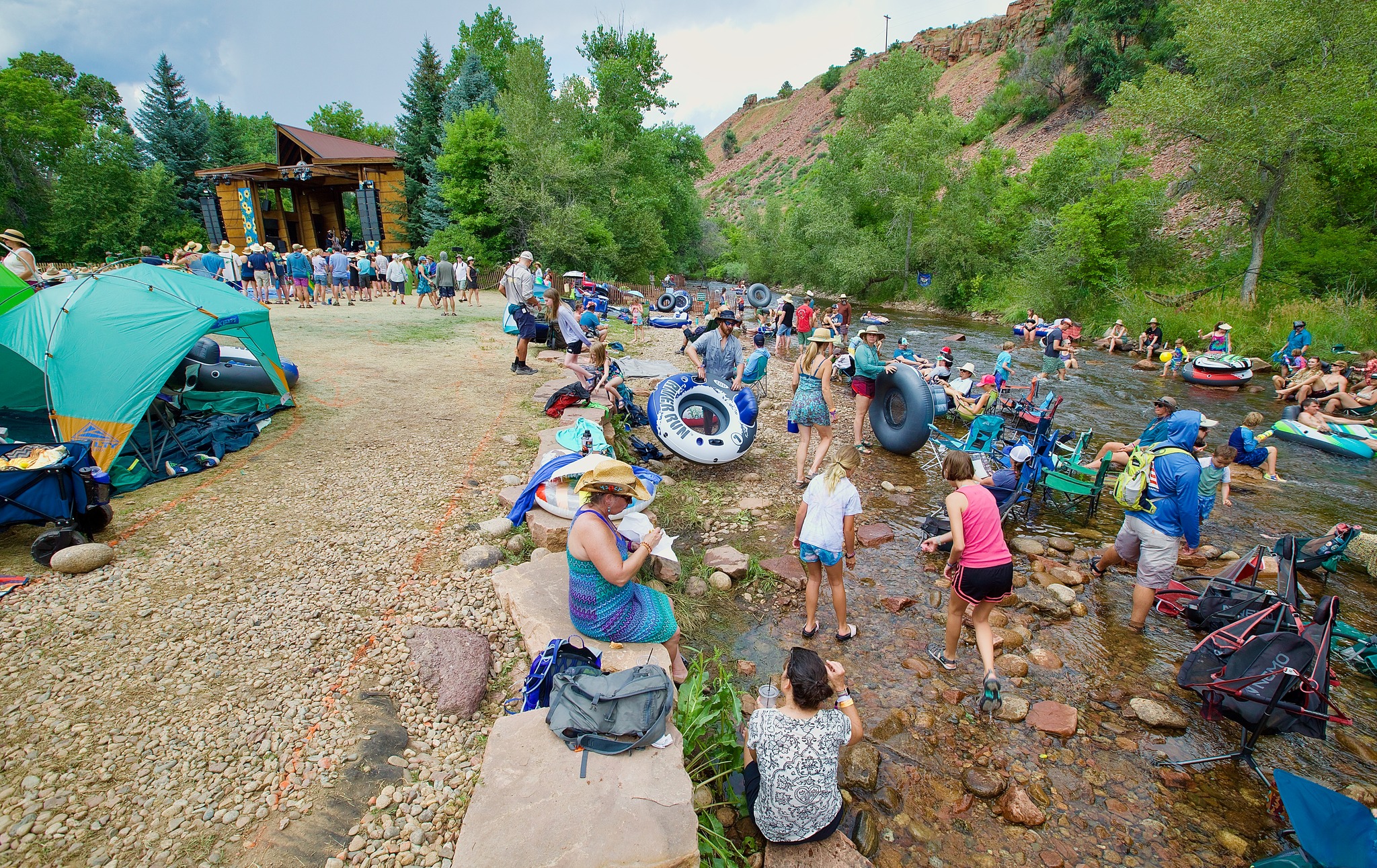 RockyGrass along the St. Vrain | Lyons, Colorado