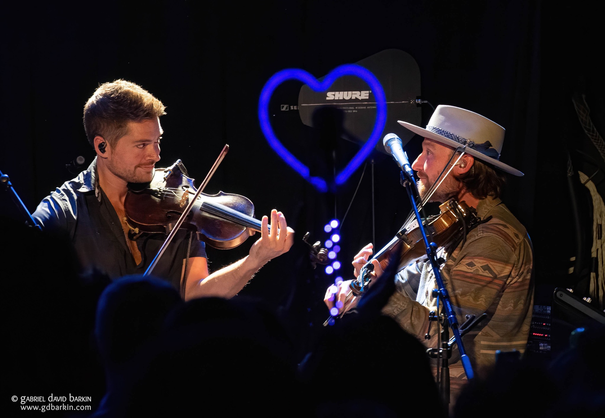 Nick Piccininni & guest fiddler, Coleman Smith