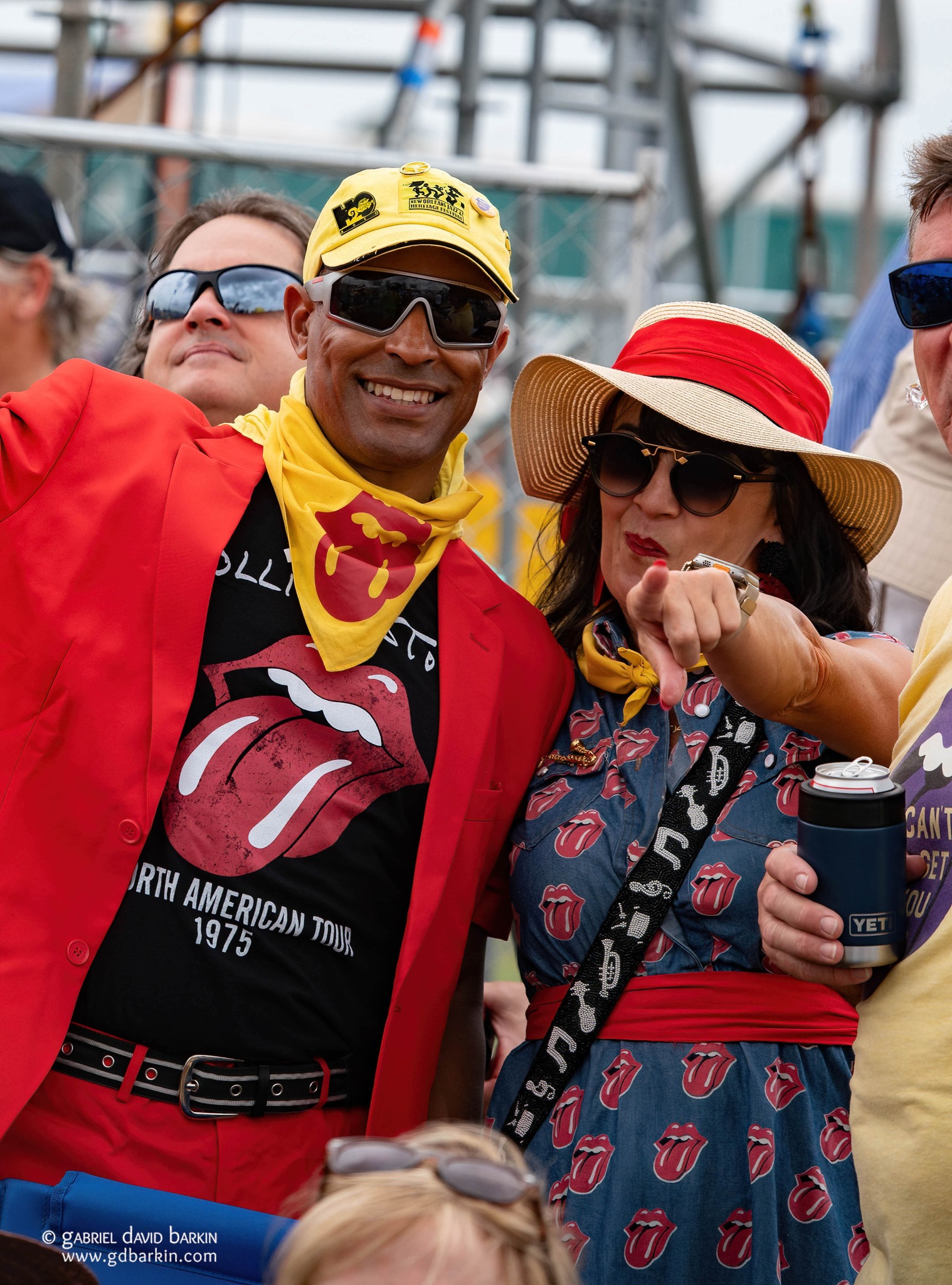 Stones fans @ NOLA Jazzfest