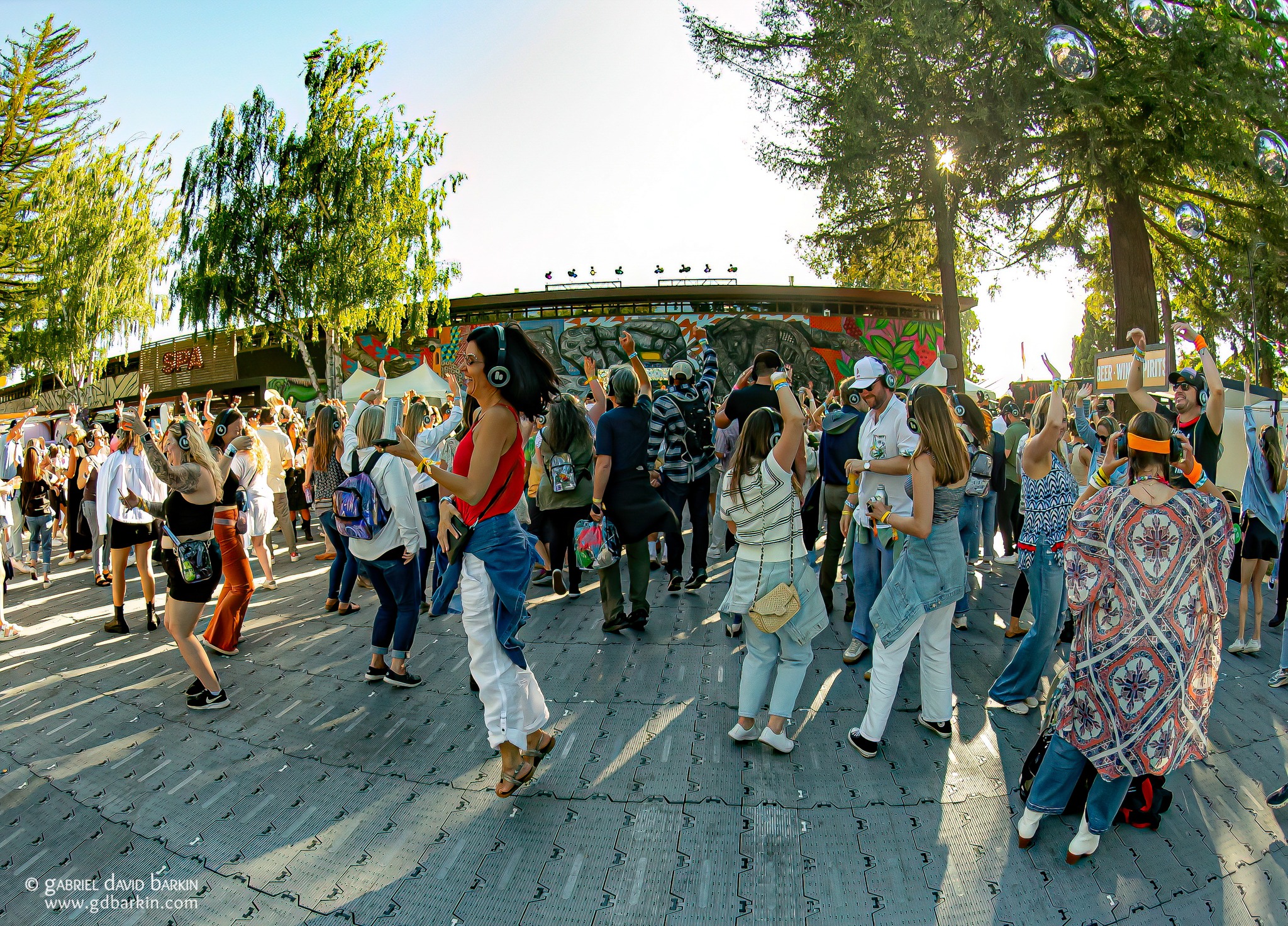 Silent Disco at BottleRock Napa Valley