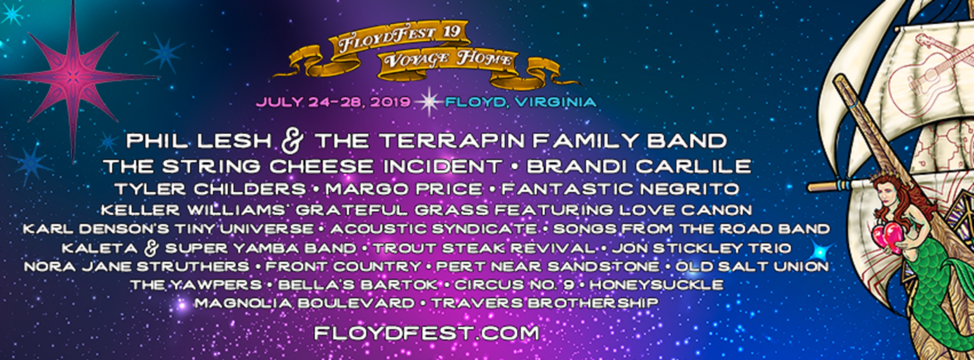 Floydfest 2019 lineup