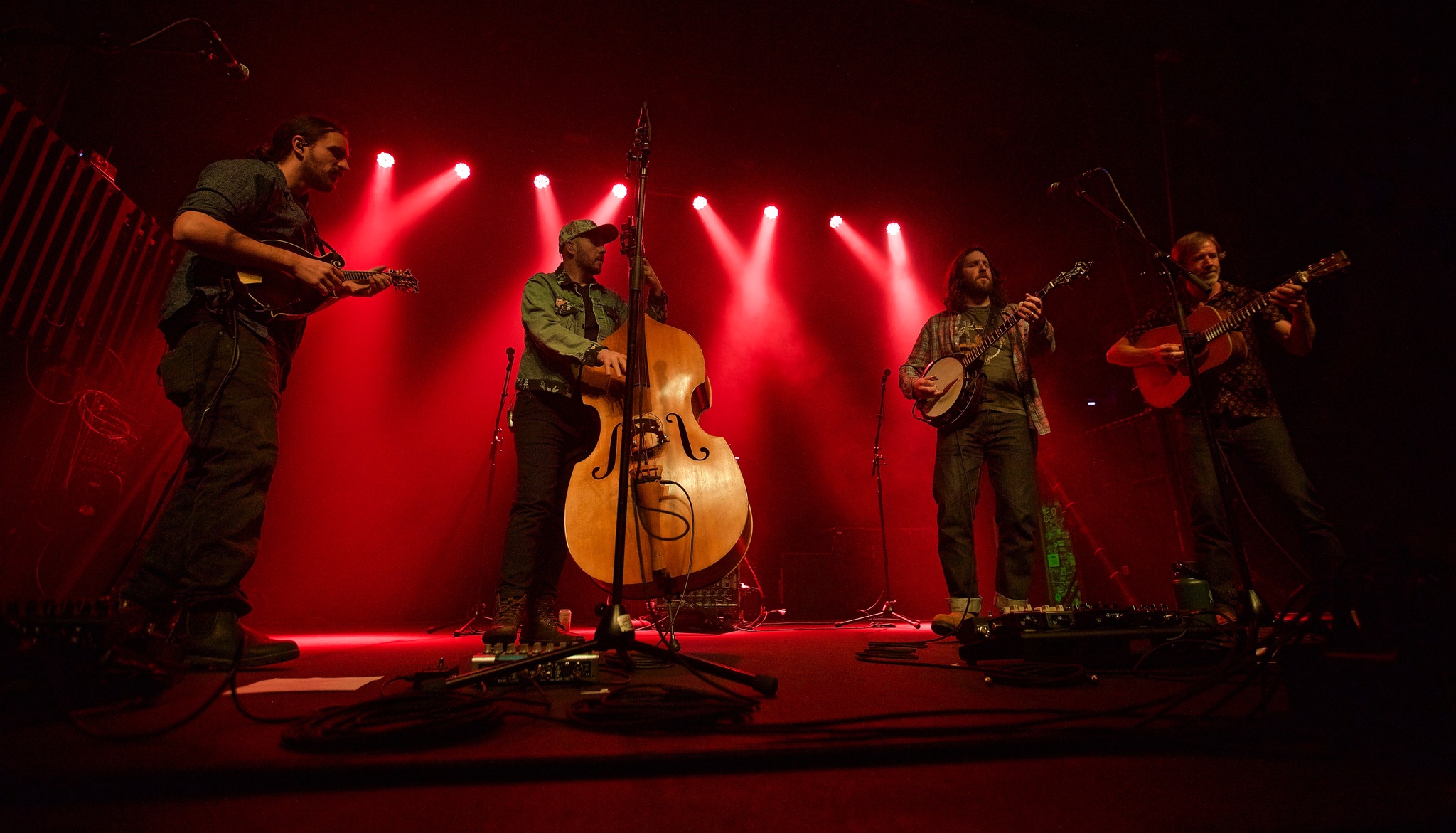 Silas Herman, Jean-Luc Davis, Billy, and Tyler Grant