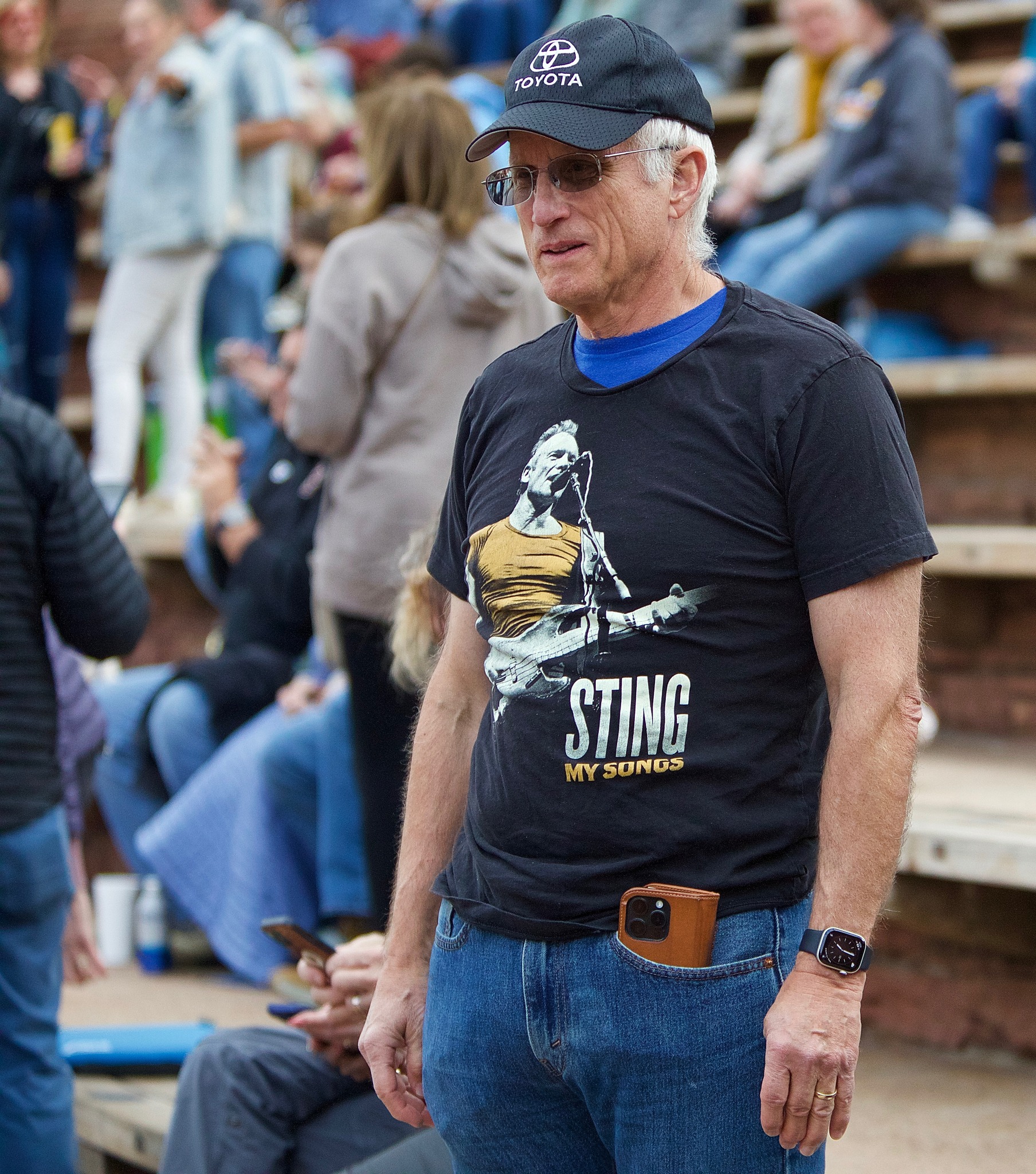 Sting fans at Red Rocks