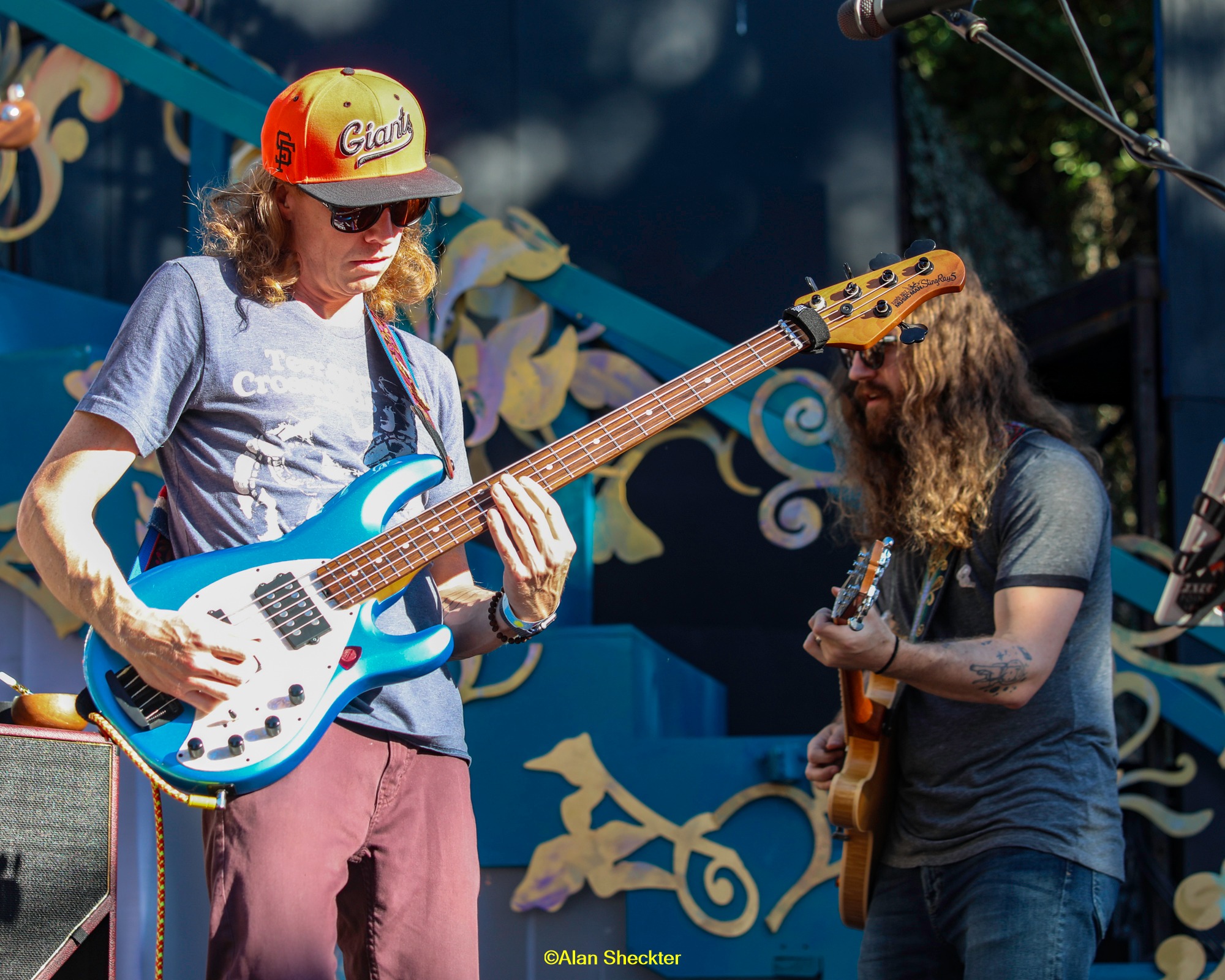 Midnight North's Connor O'Sullivan and Grahame Lesh, Forest Meadows Amphitheatre | San Rafael, CA