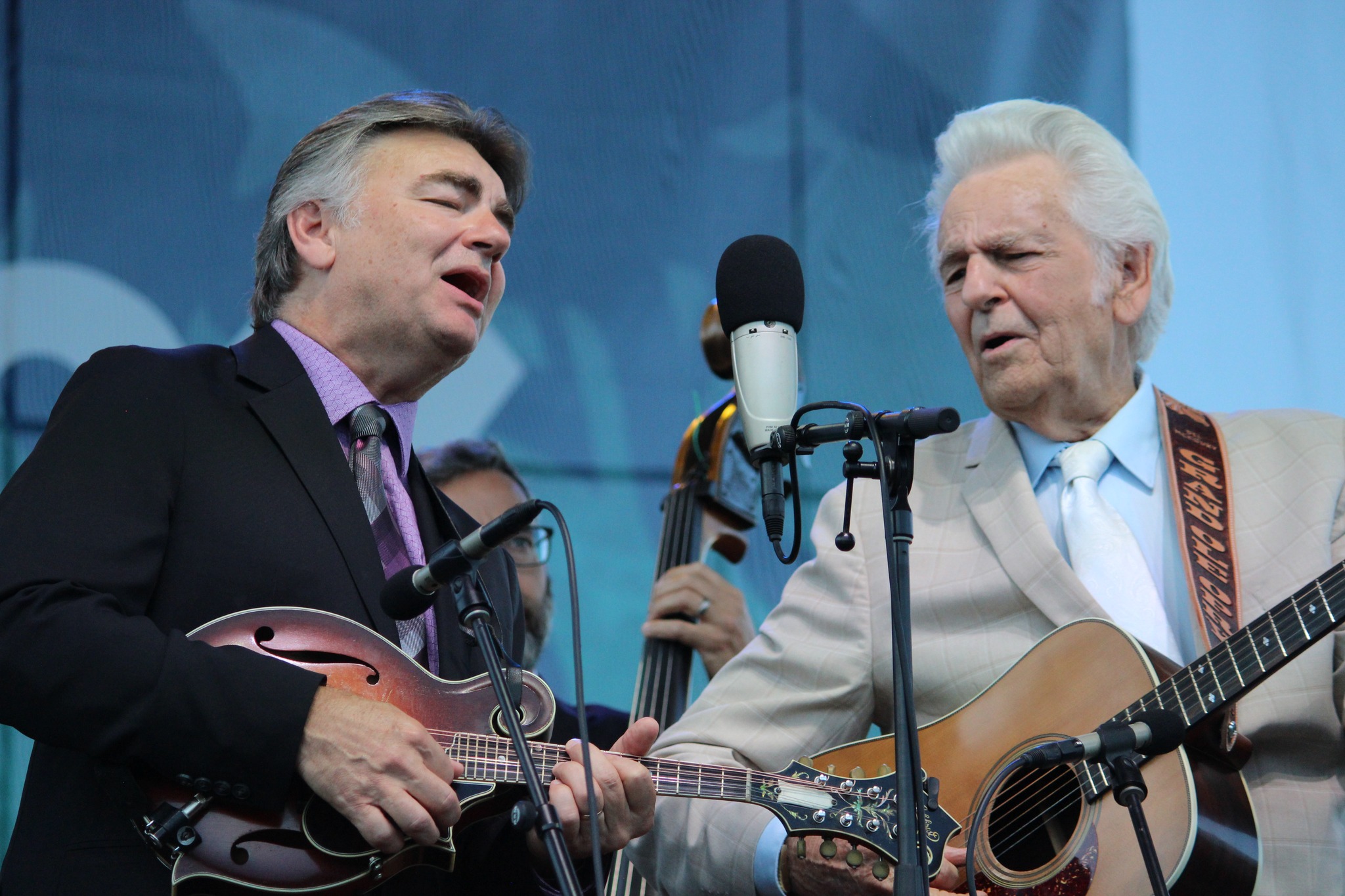 Ronnie and Del McCoury