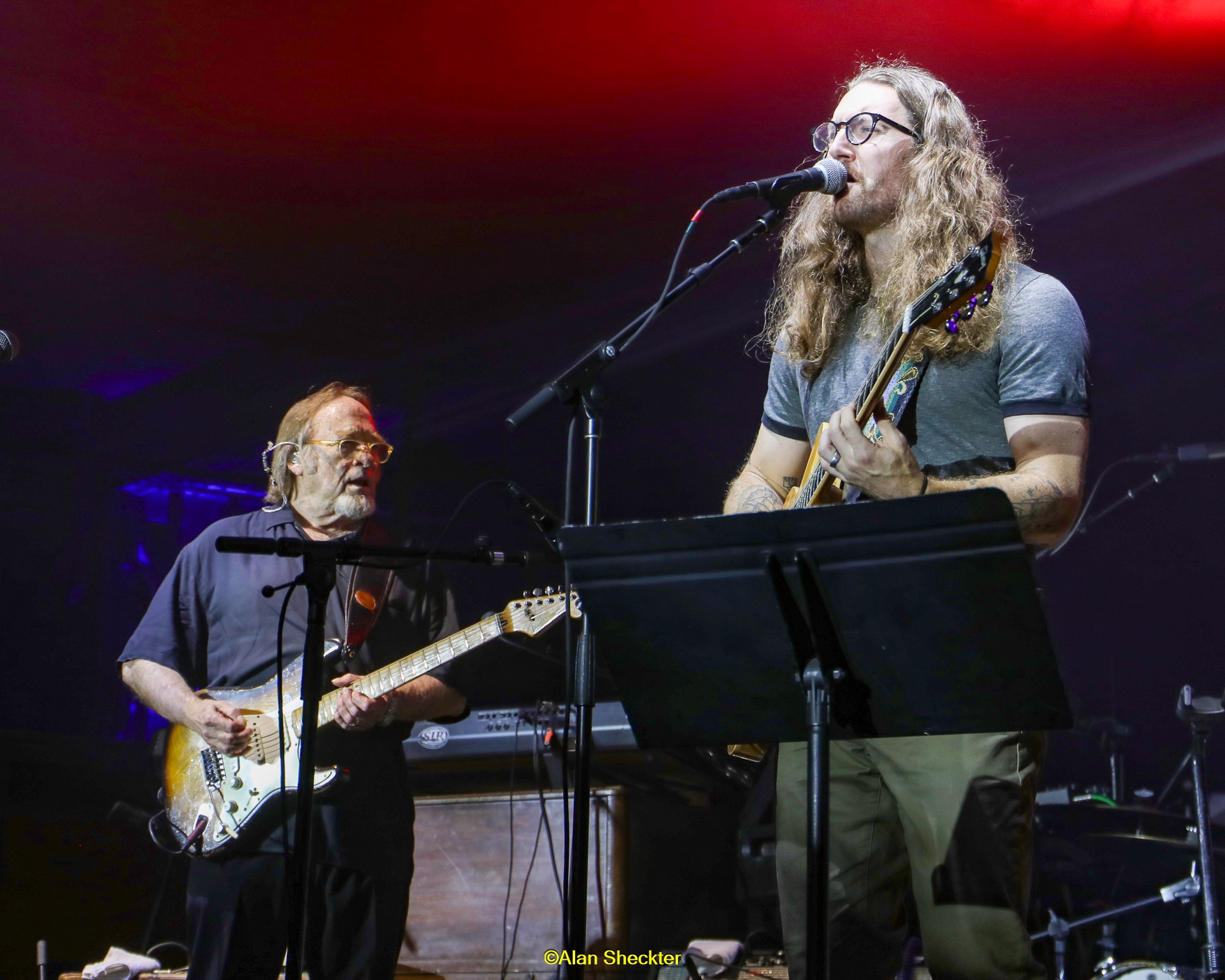 Stephen Stills and Grahame Lesh