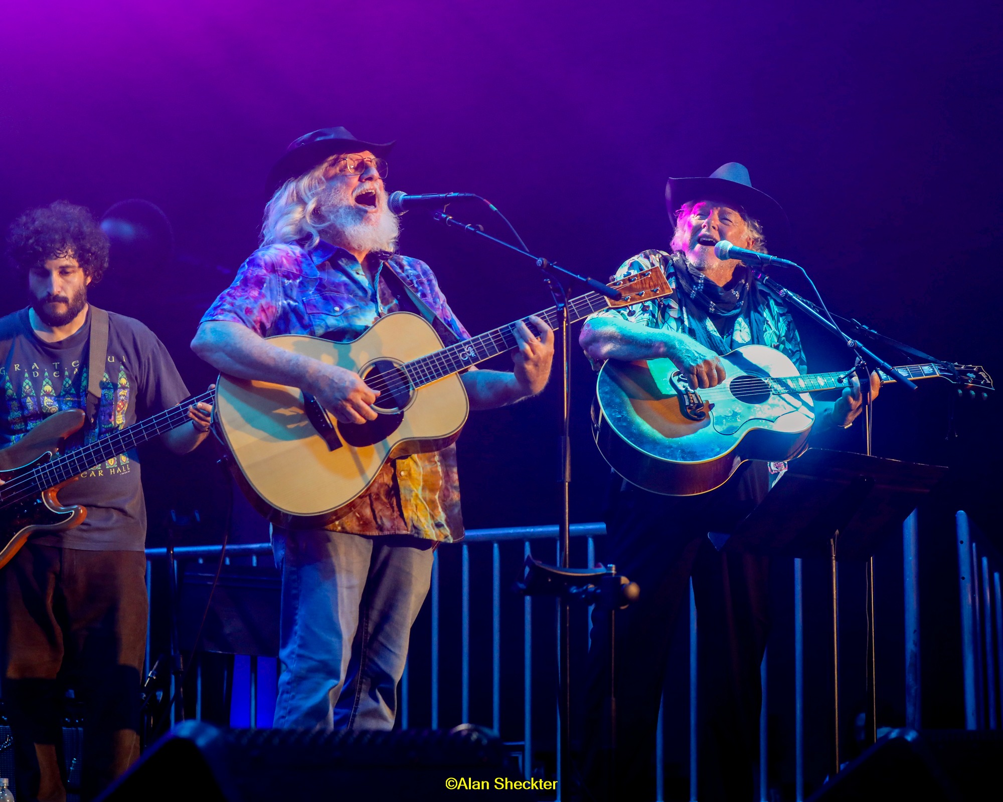 Sam Grisman, Billy Nershi, and Peter Rowan