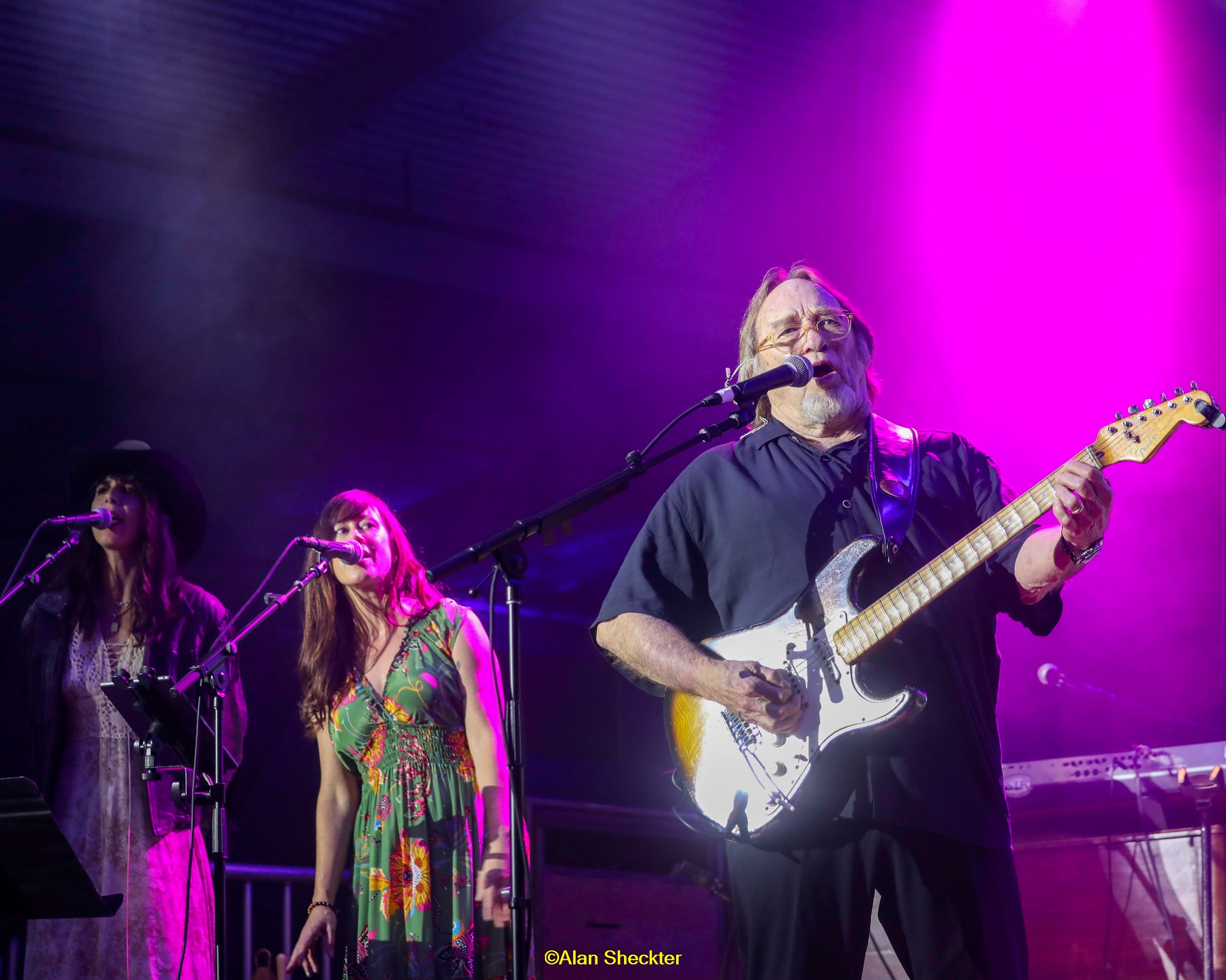Nicki, Elliott and Stephen Stills