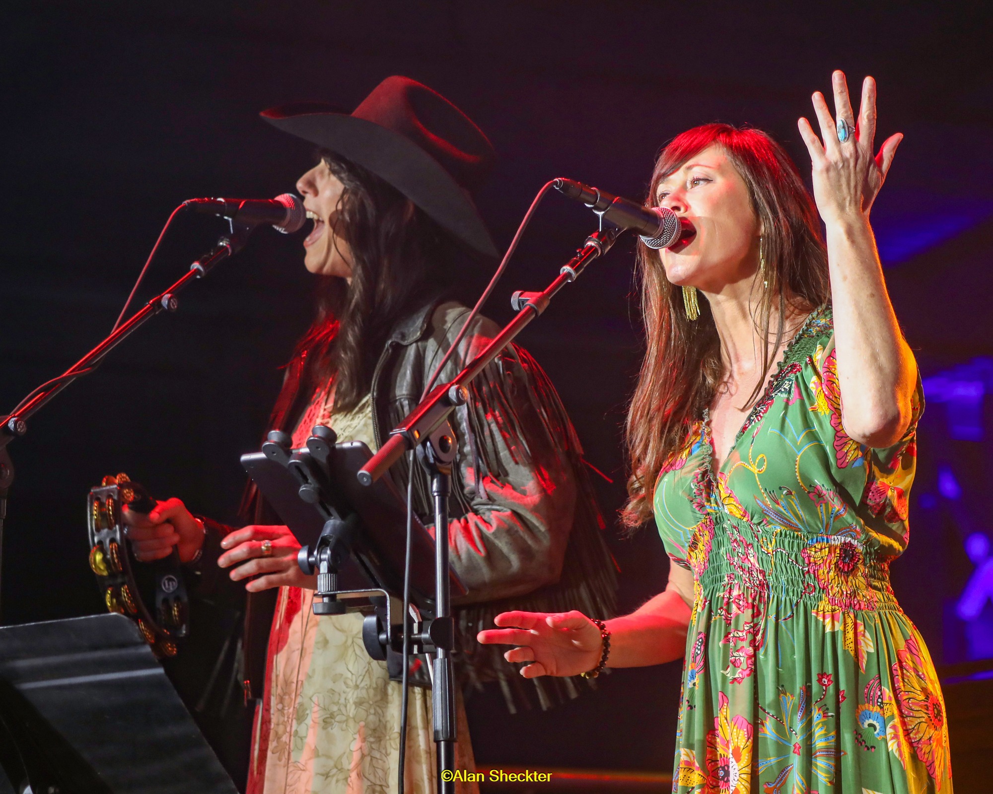 Nicki Bluhm and Elliott Peck