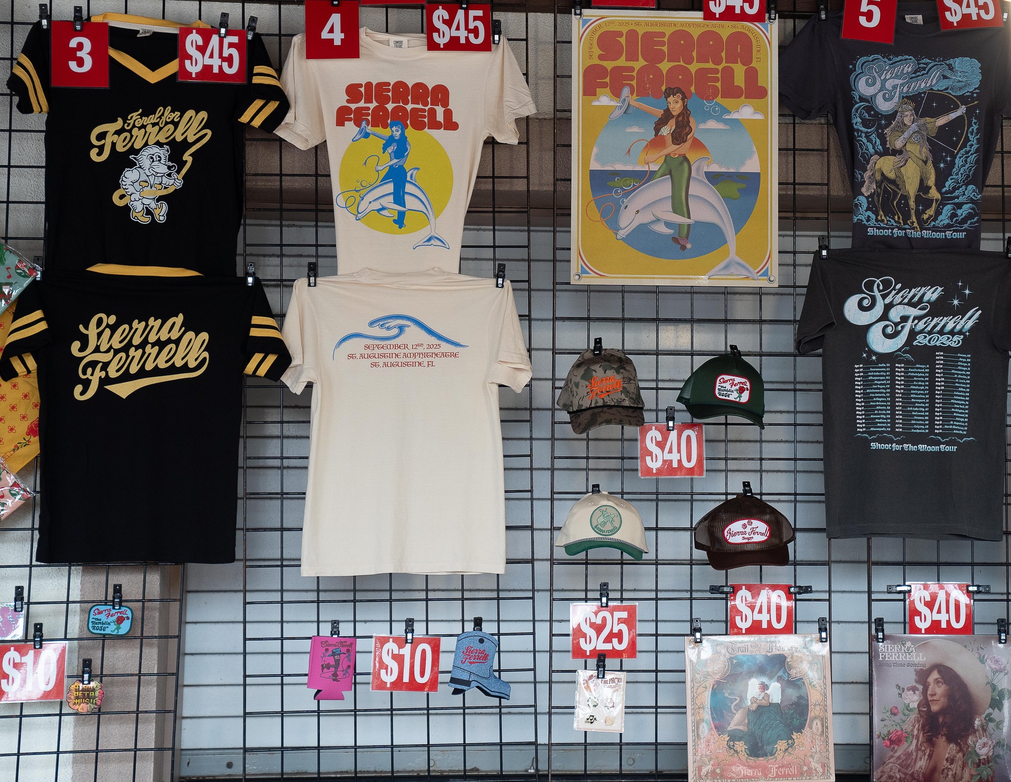 Sierra's merch