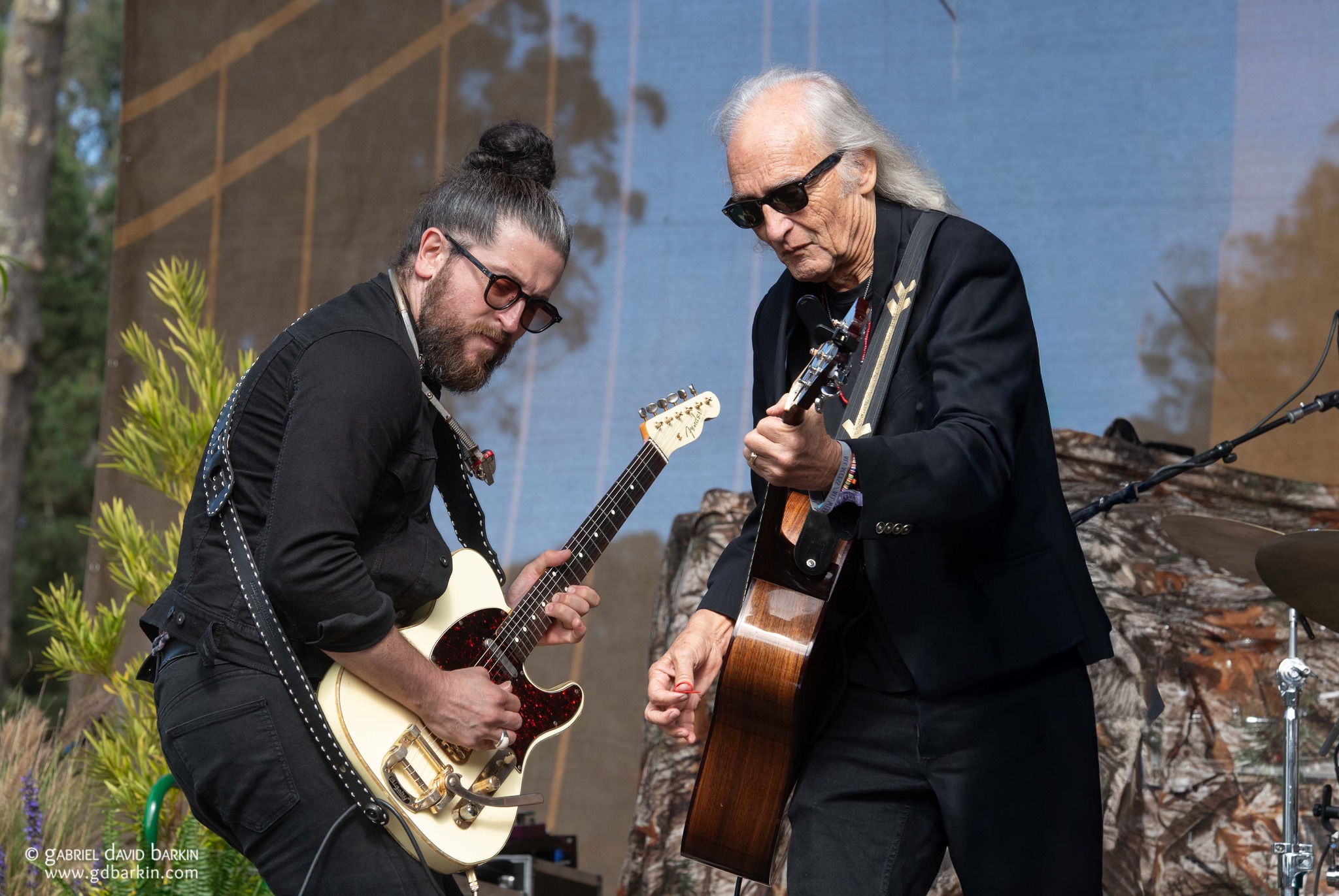Jimmie Dale Gilmore (right) and West Texas Exiles