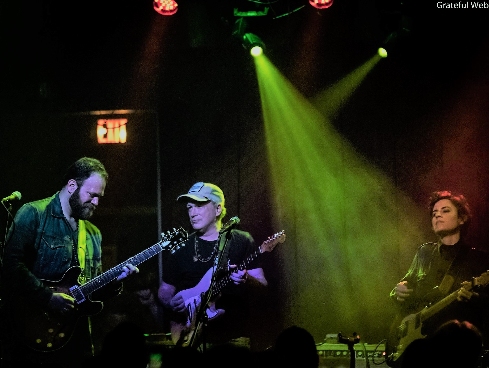 Chris Jacobs with Kimock and Leslie