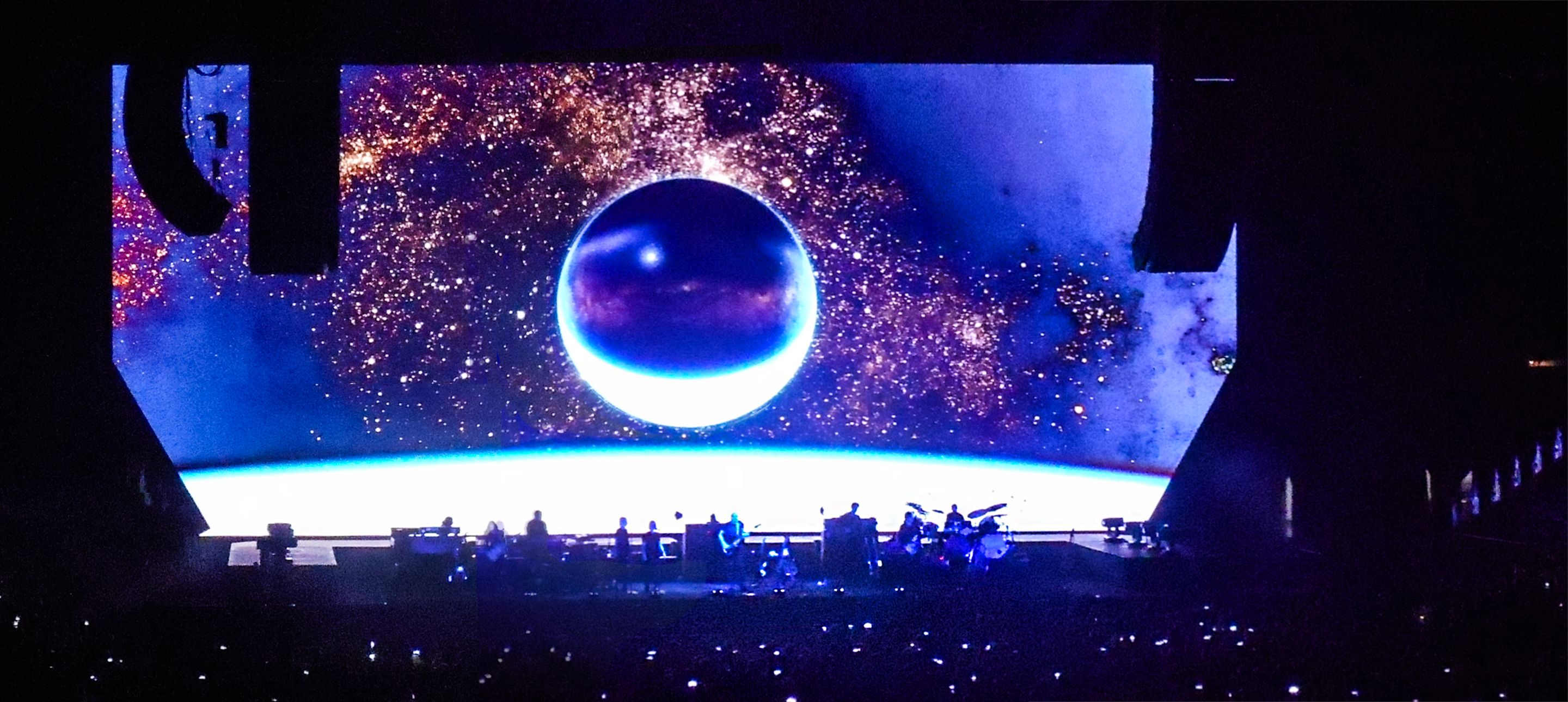 Roger Waters performing “Breathe” on the US+THEM Tour in 2017. Photo by Sam A. Marshall, Cincinnati OH.